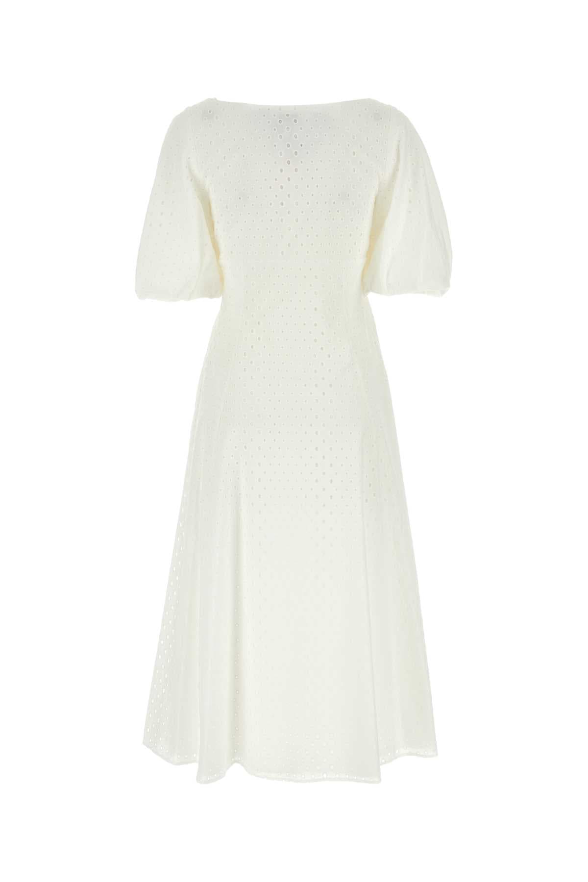 White broderie anglaise dress - мініатюра 2