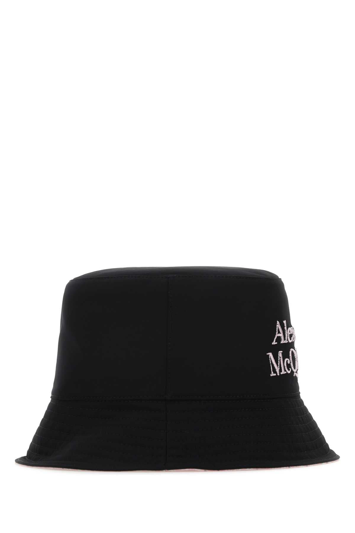Black nylon reversible hat - мініатюра 2