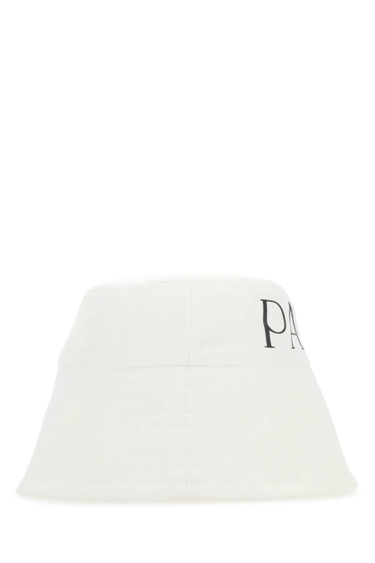 White canvas hat - мініатюра 2