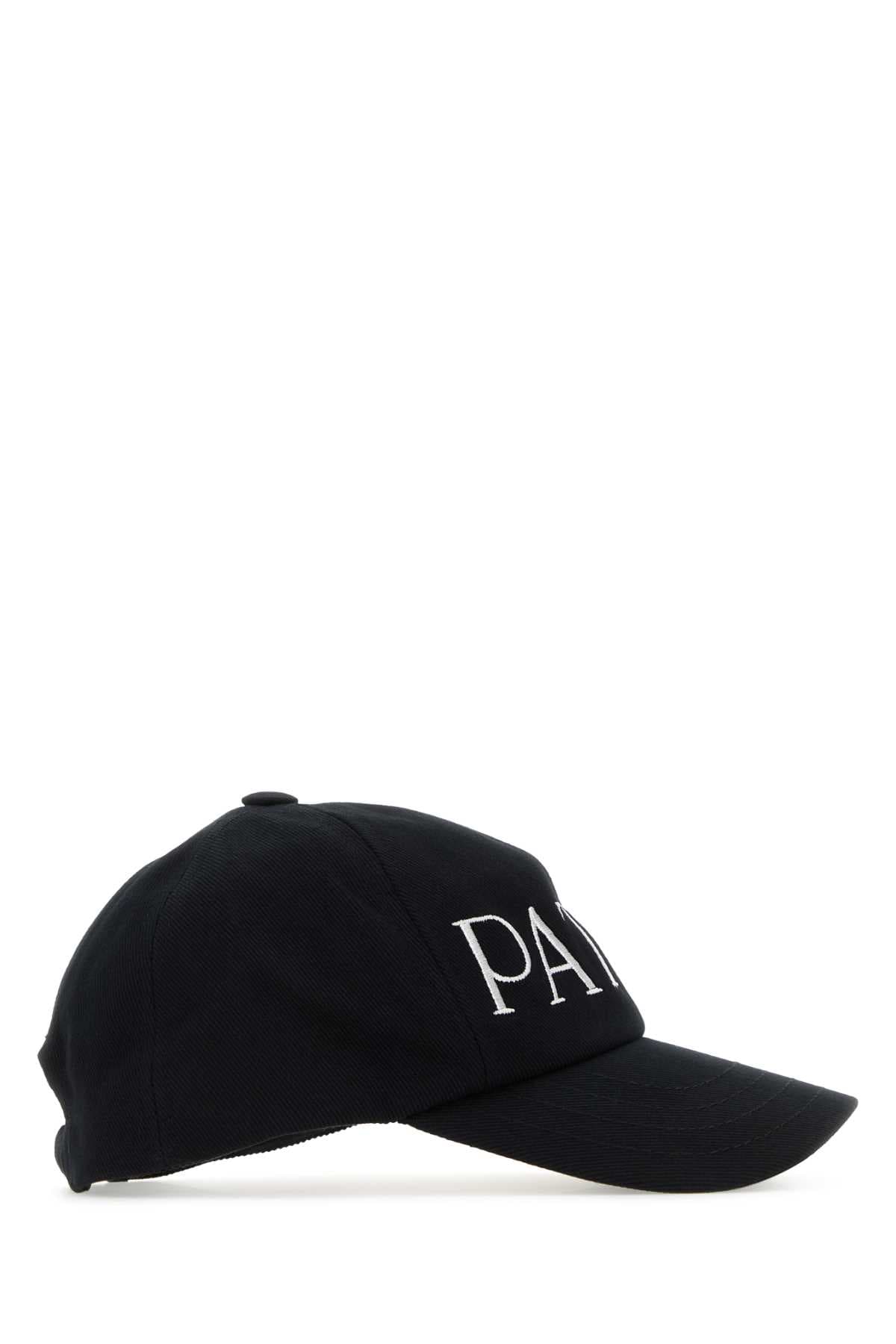 Black cotton baseball cap - мініатюра 2