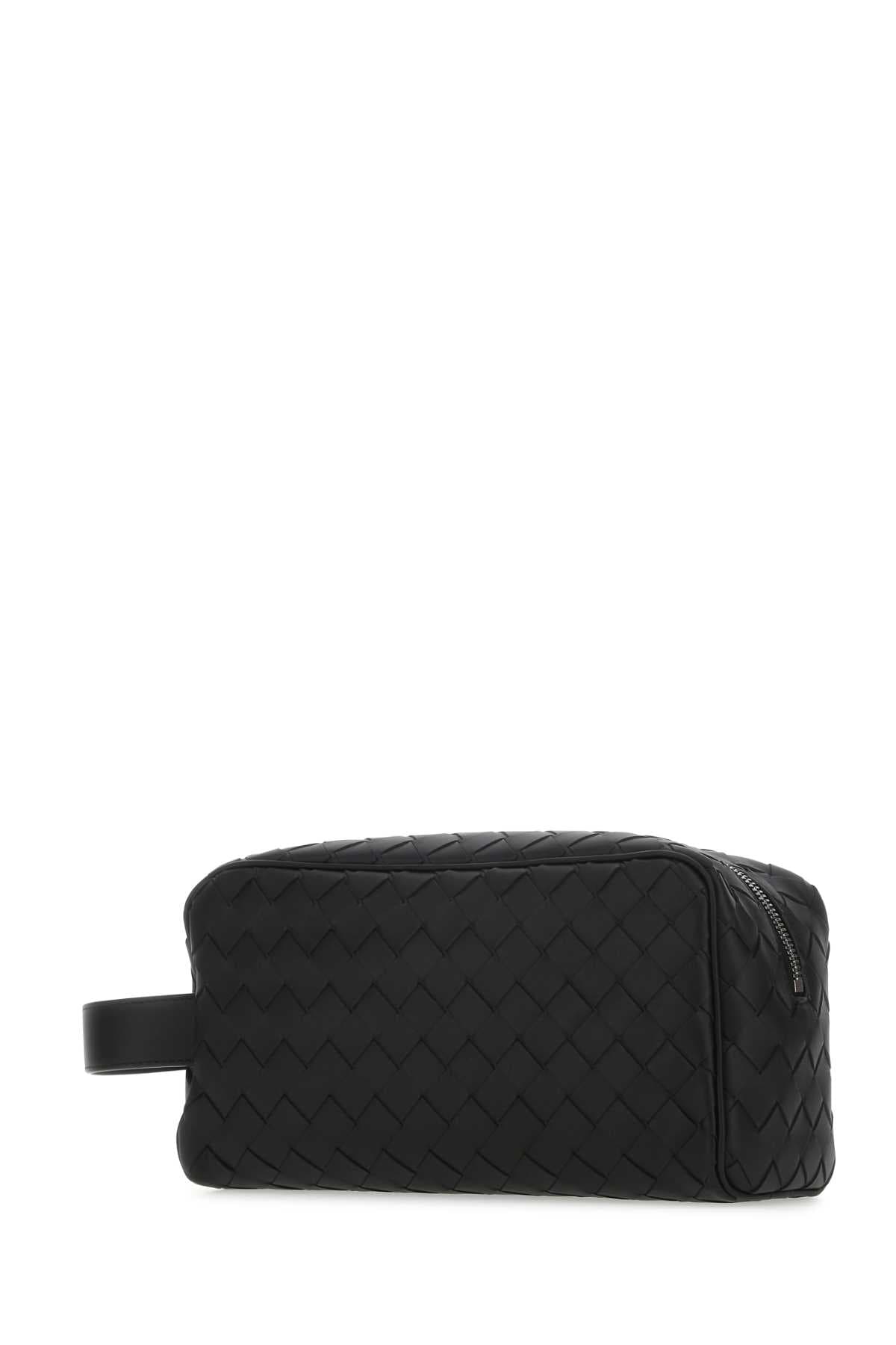 Black leather beauty case - мініатюра 2