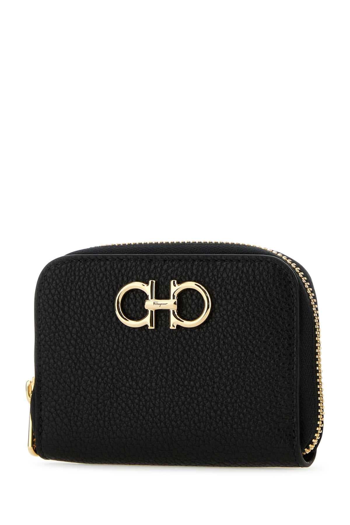 Black leather coin case - мініатюра 2