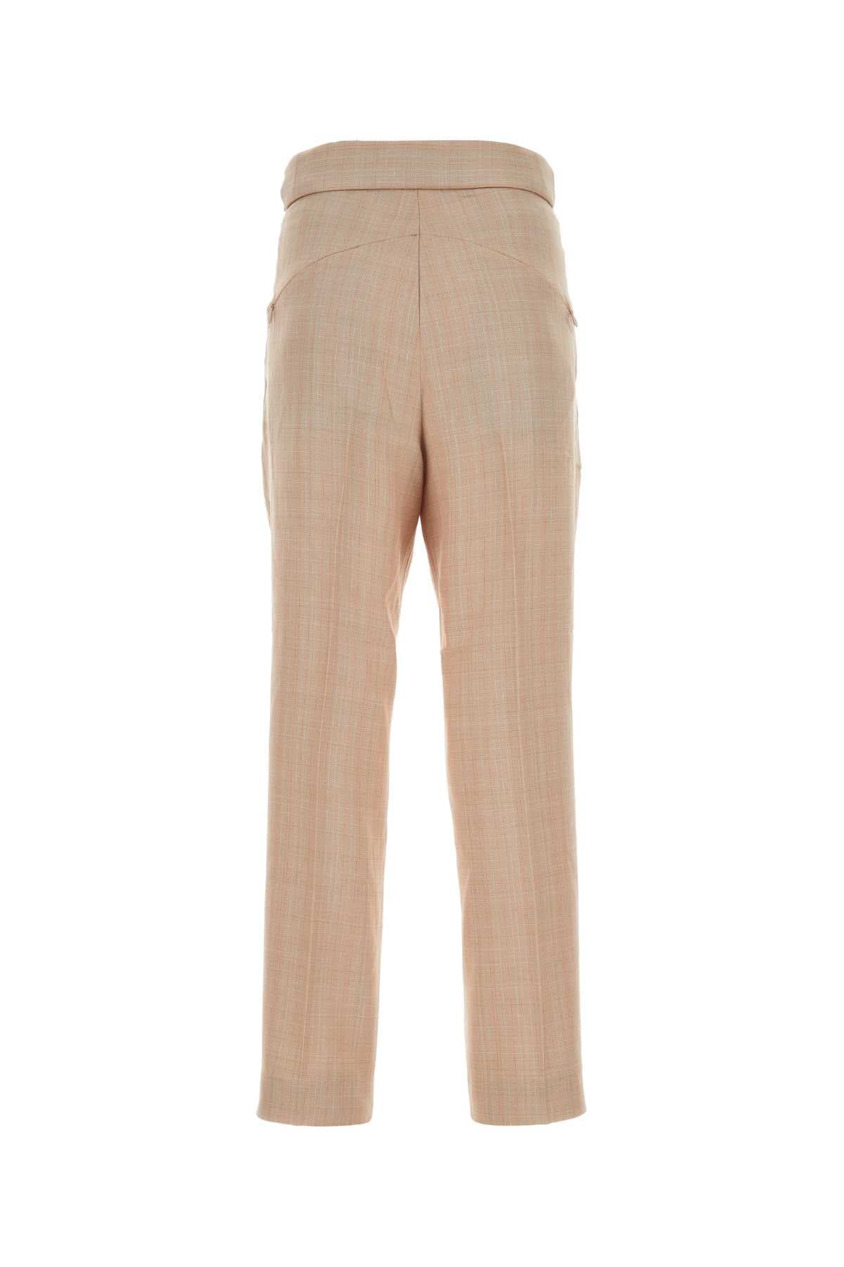 Embroidered polyester blend pant - мініатюра 2