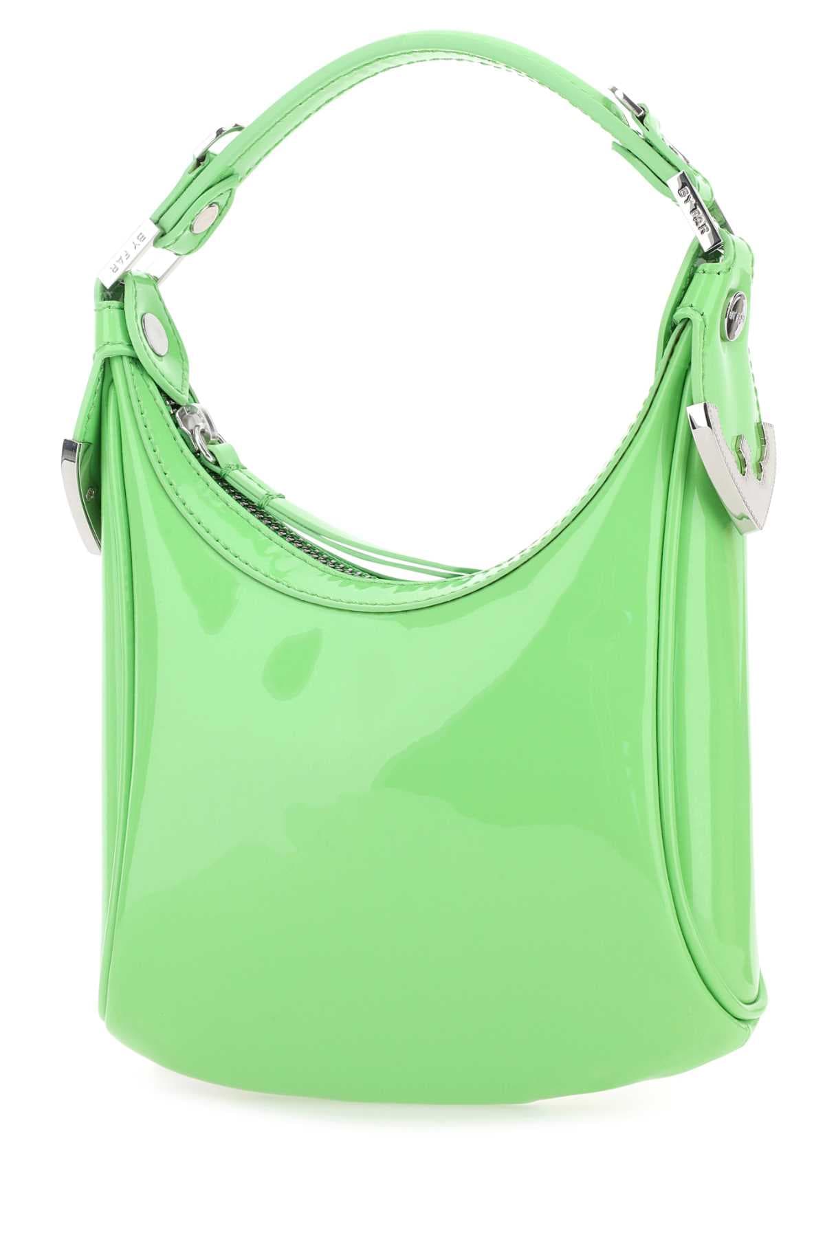 Light green leather Cosmo handbag - мініатюра 2