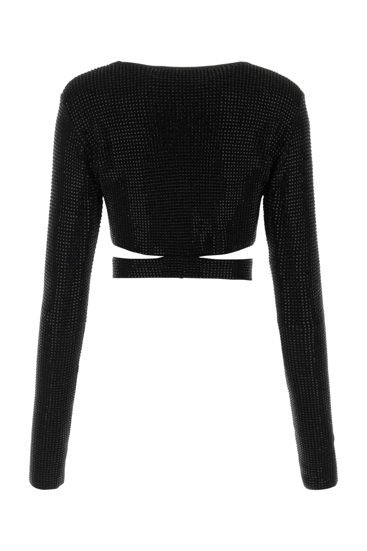 Embellished viscose blend top - мініатюра 2