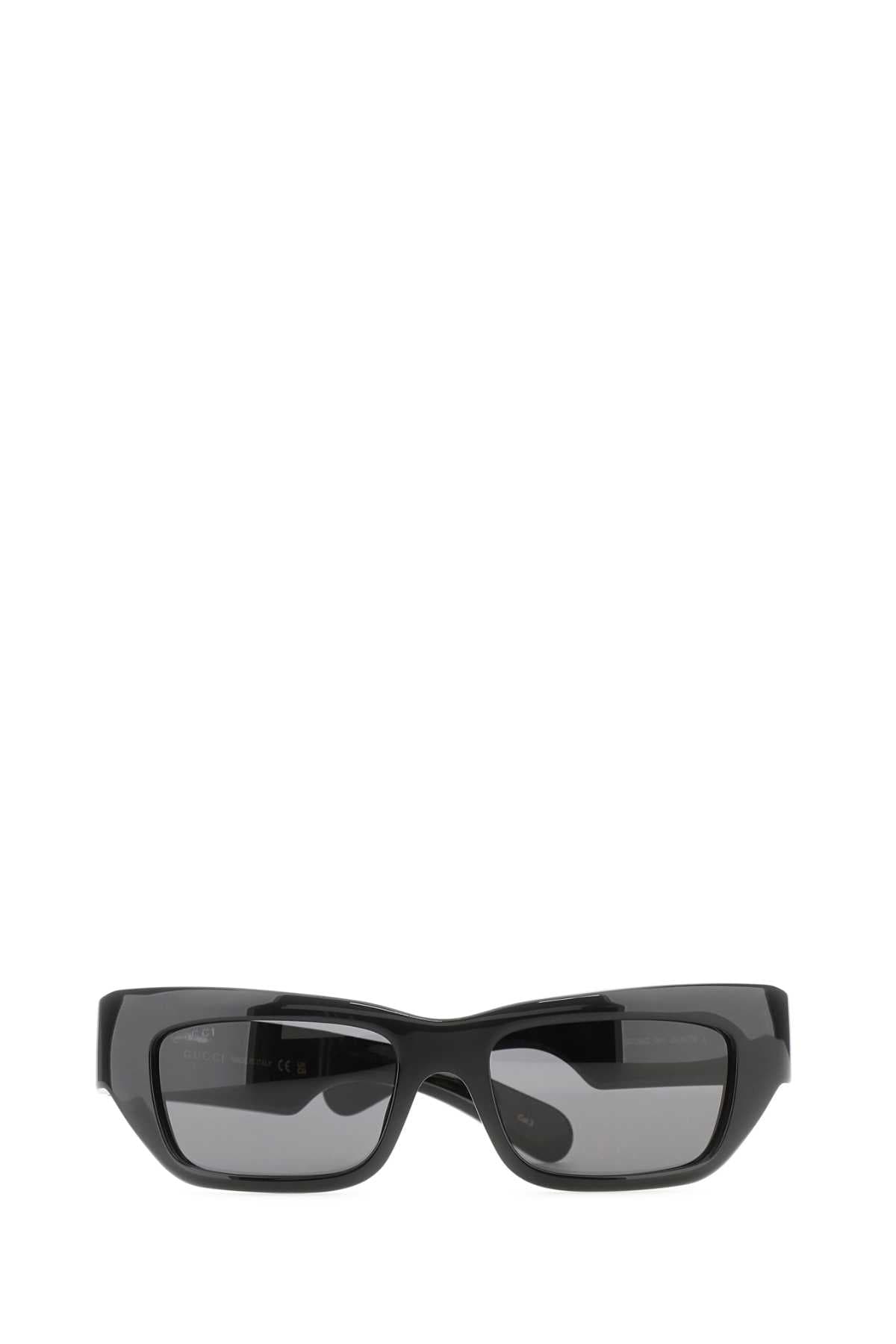 Black acetate sunglasses - мініатюра 2