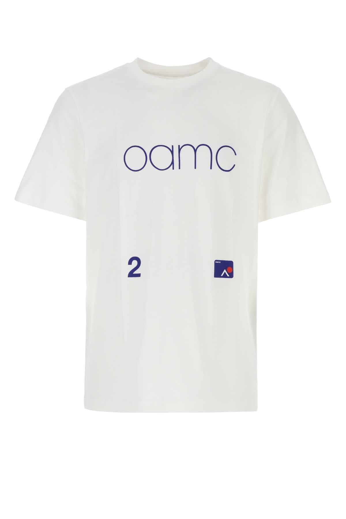 White cotton oversize t-shirt