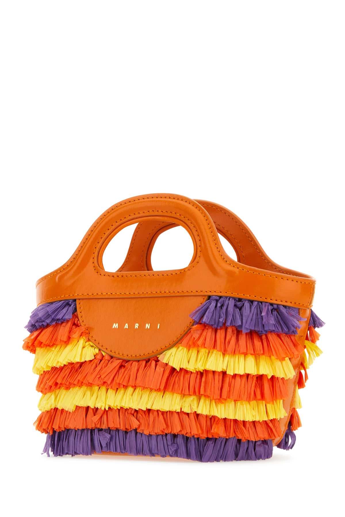Multicolor fabric micro Tropicalia Summer handbag - мініатюра 2