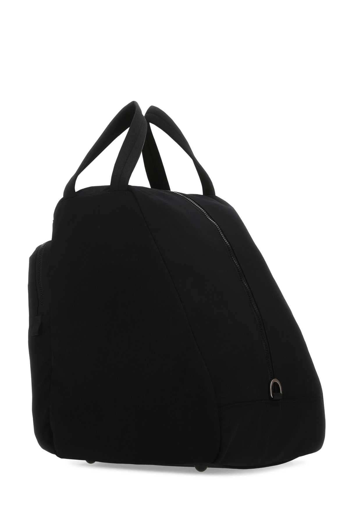 Black canvas travel bag - мініатюра 2