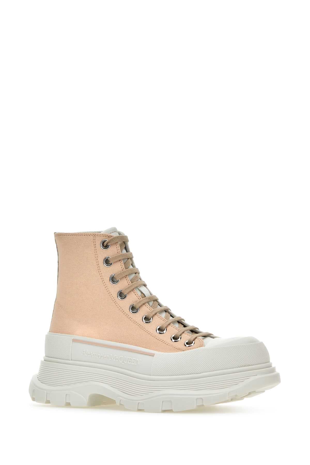 Skin pink canvas Tread Slick sneakers - мініатюра 2