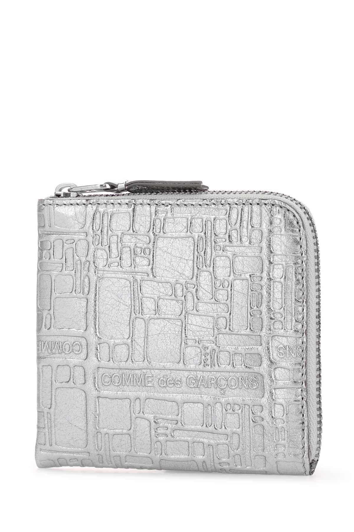 Silver leather card holder - мініатюра 2