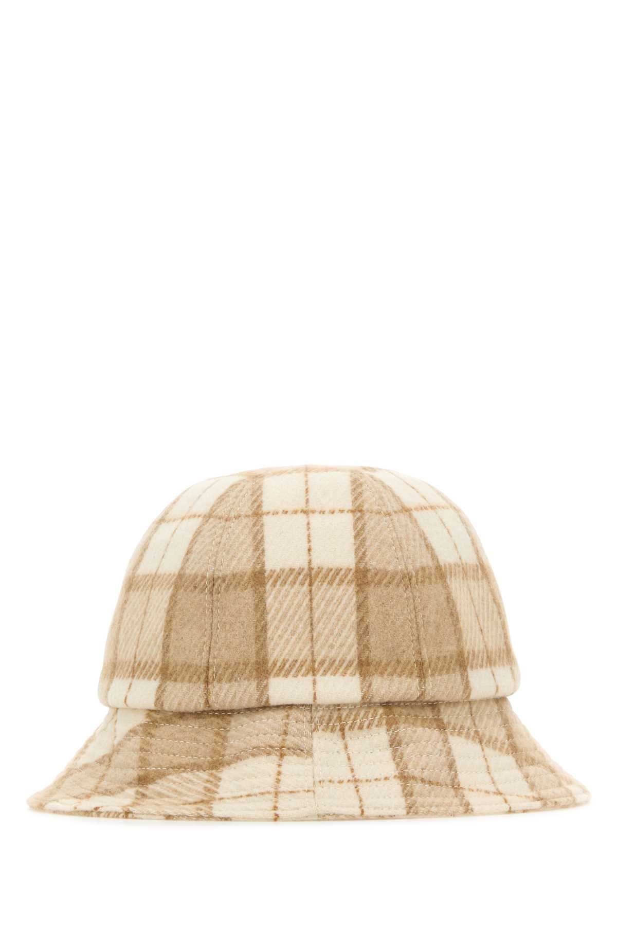 Embroidered wool blend Franz bucket hat - мініатюра 2