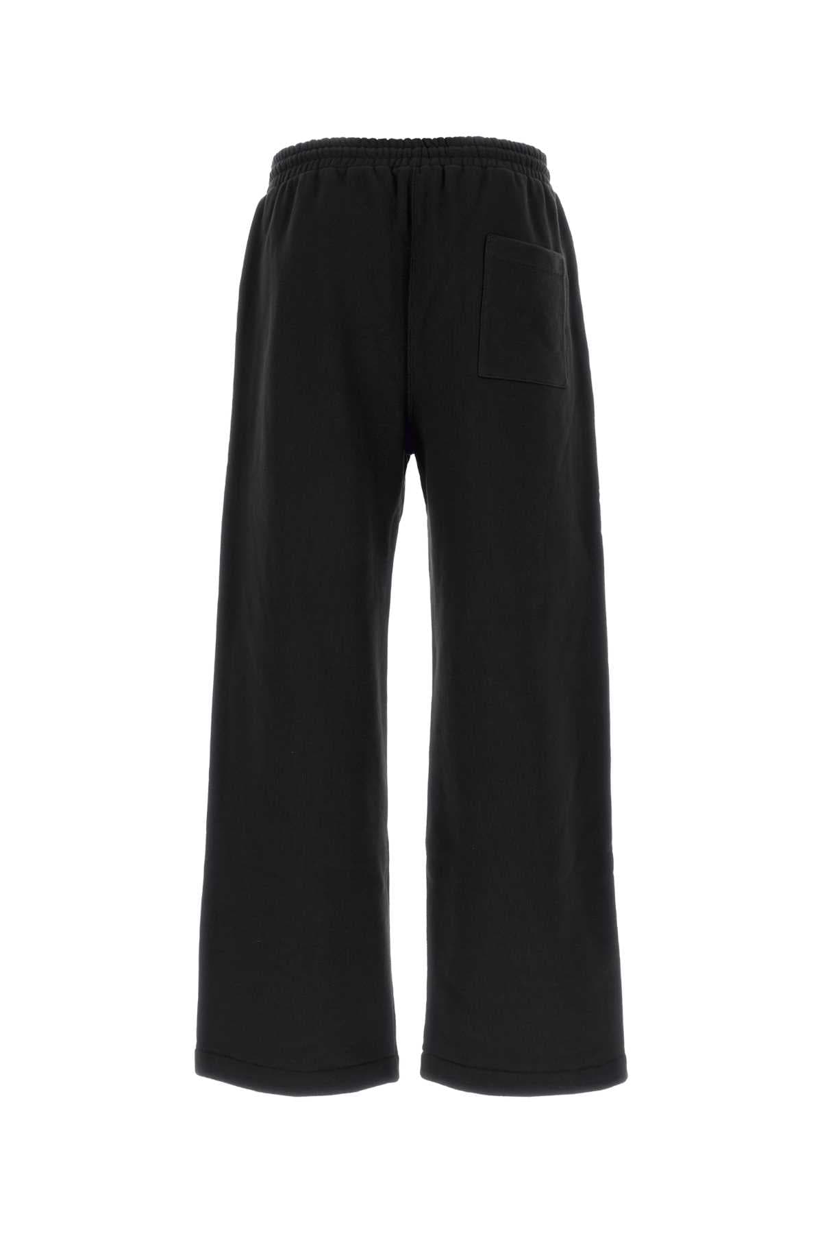 Black cotton joggers - мініатюра 2