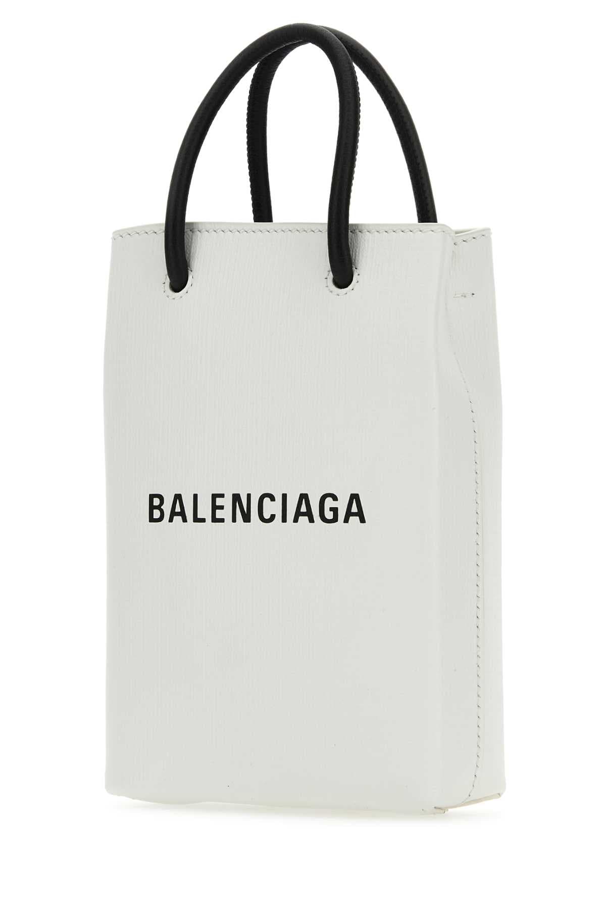 White leather phone case - мініатюра 2