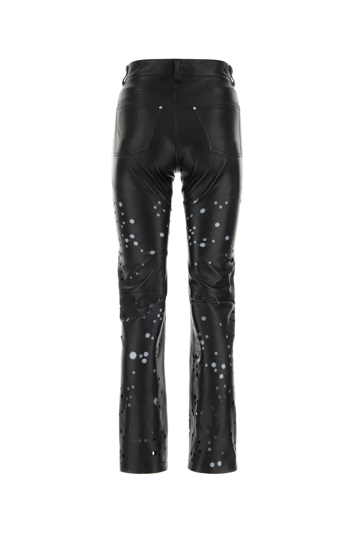 Black leather pant - мініатюра 2