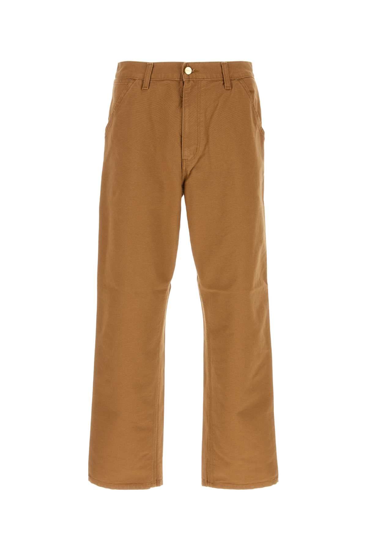 Caramel cotton Single Knee Pant