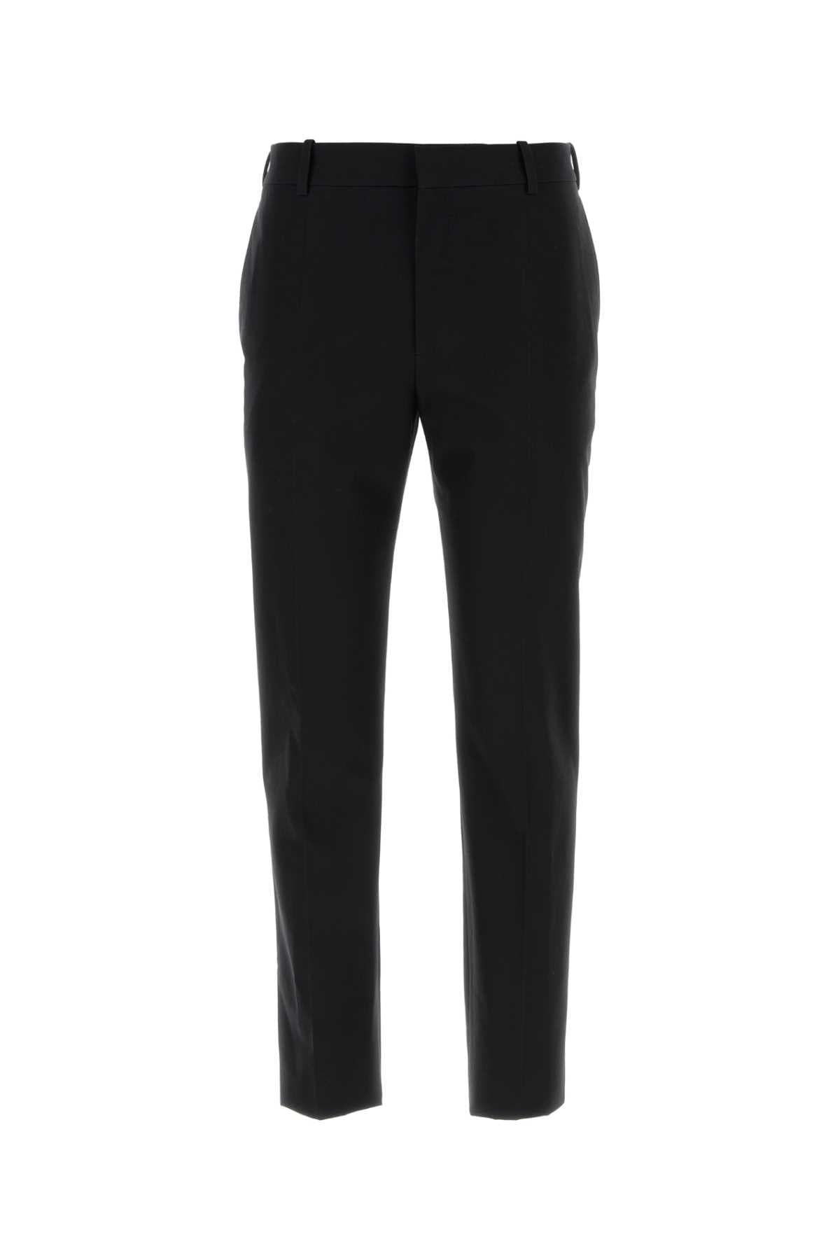 Black cotton pant
