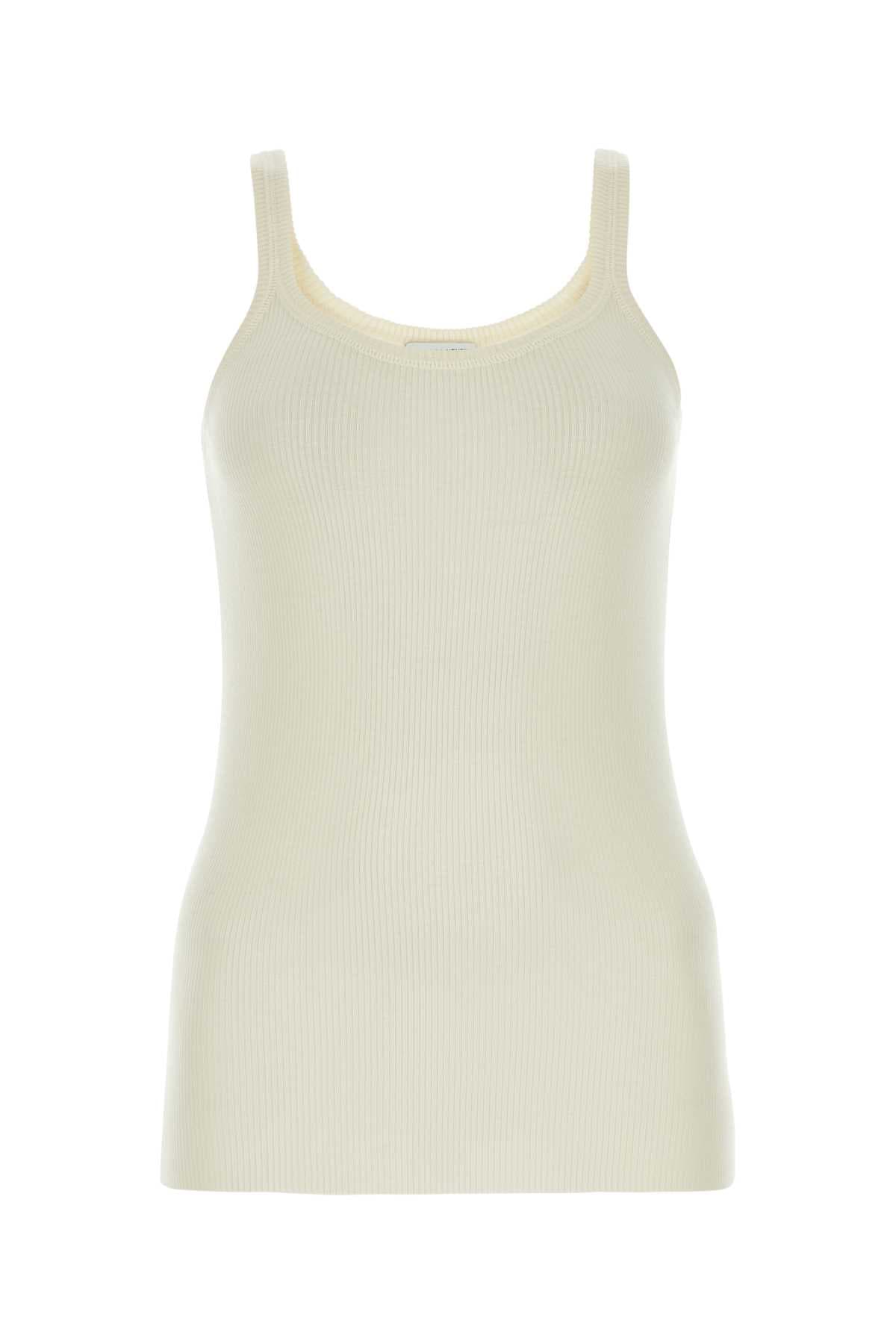 Ivory wool tank top