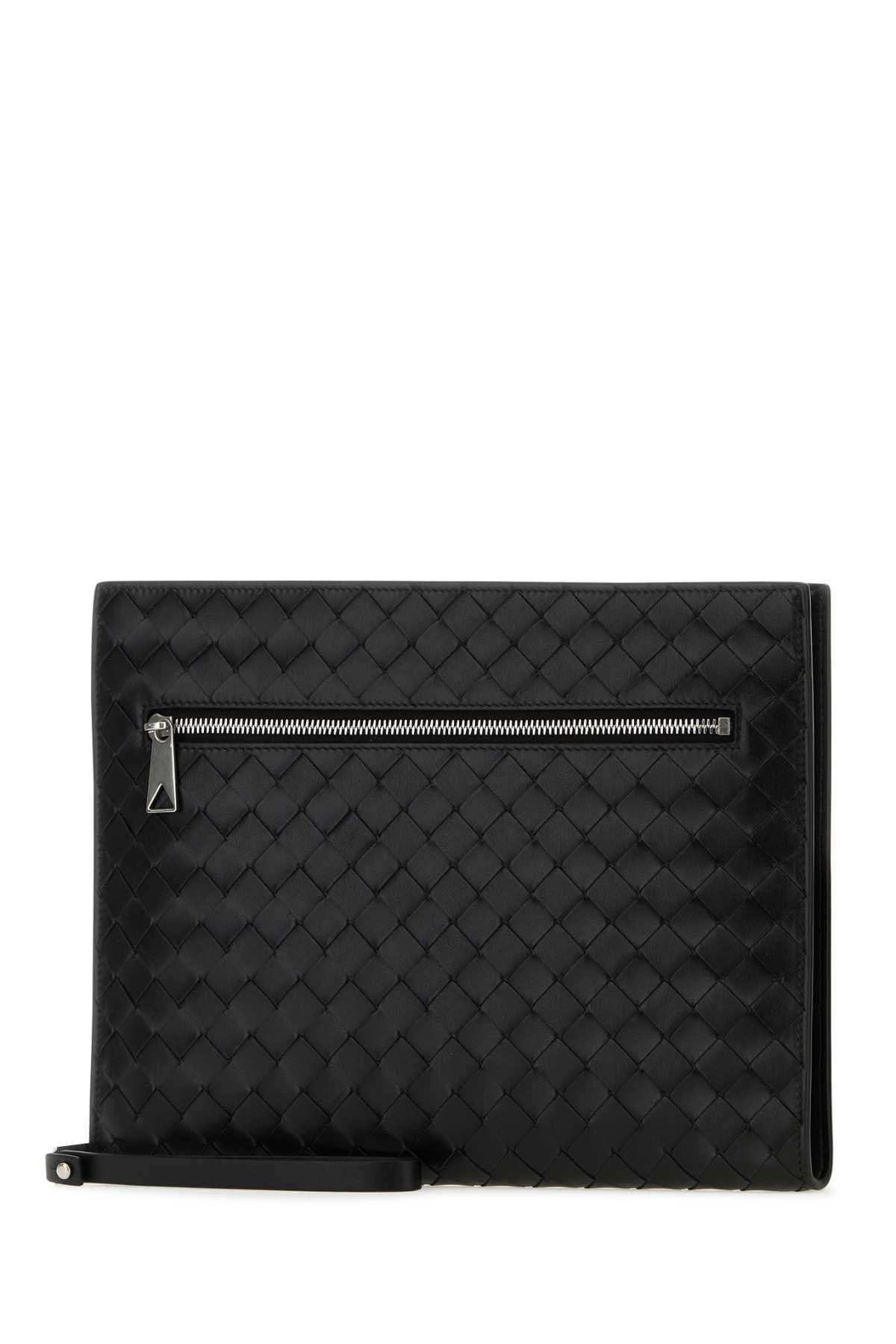 Black leather document case - мініатюра 2