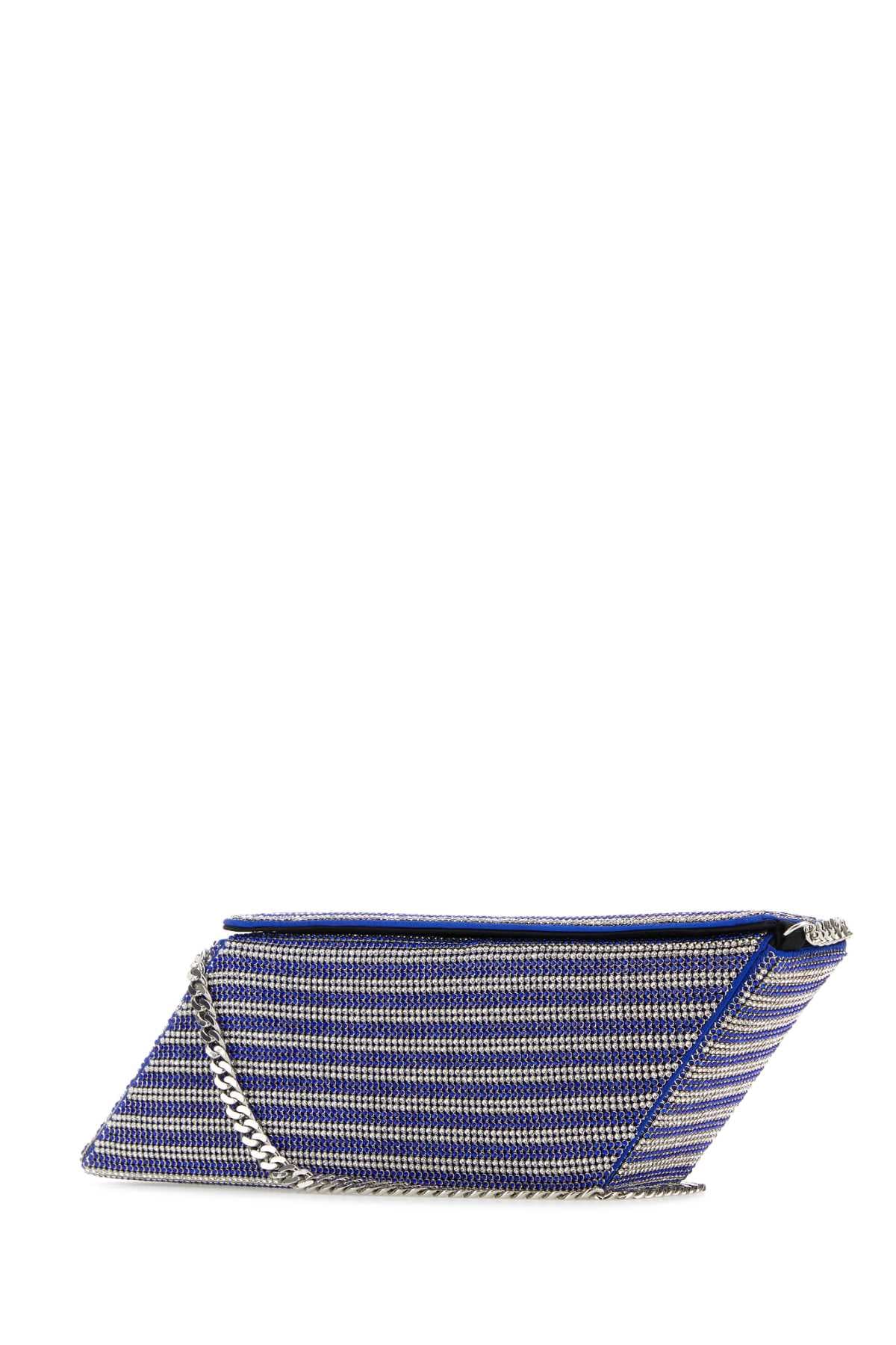Two-tone rhinestones clutch - мініатюра 2