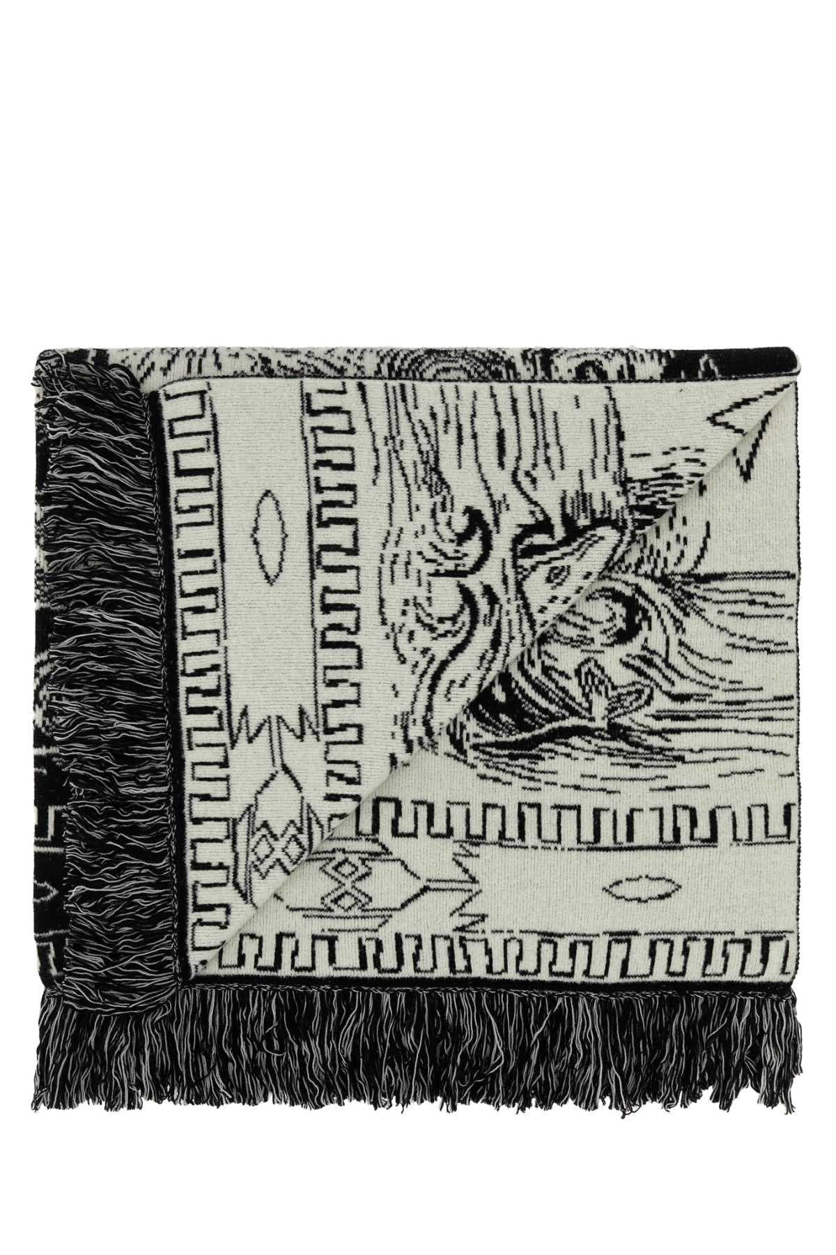 Embroidered wool blend Antarctic Expedition blanket - мініатюра 2
