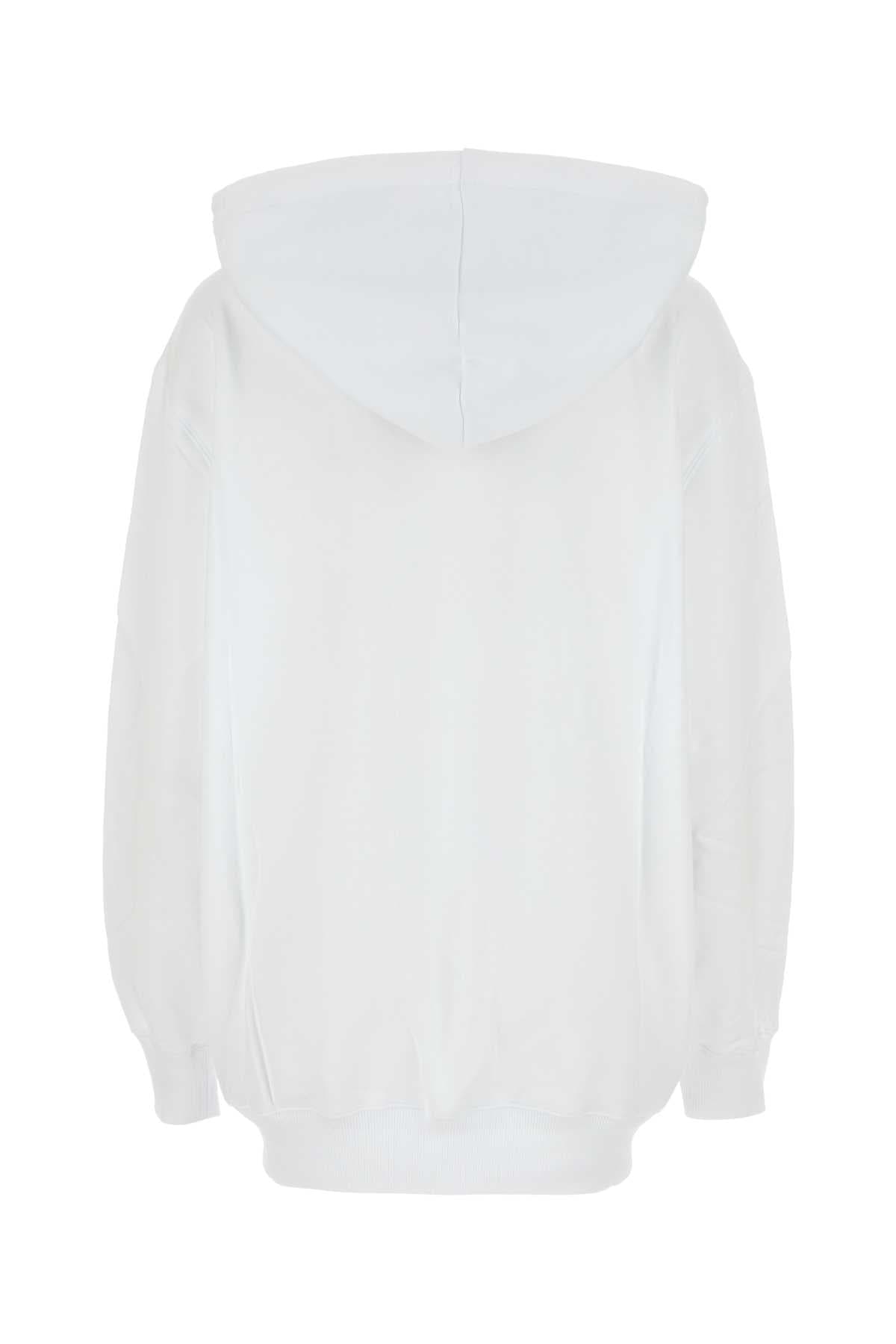 White cotton sweatshirt - мініатюра 2