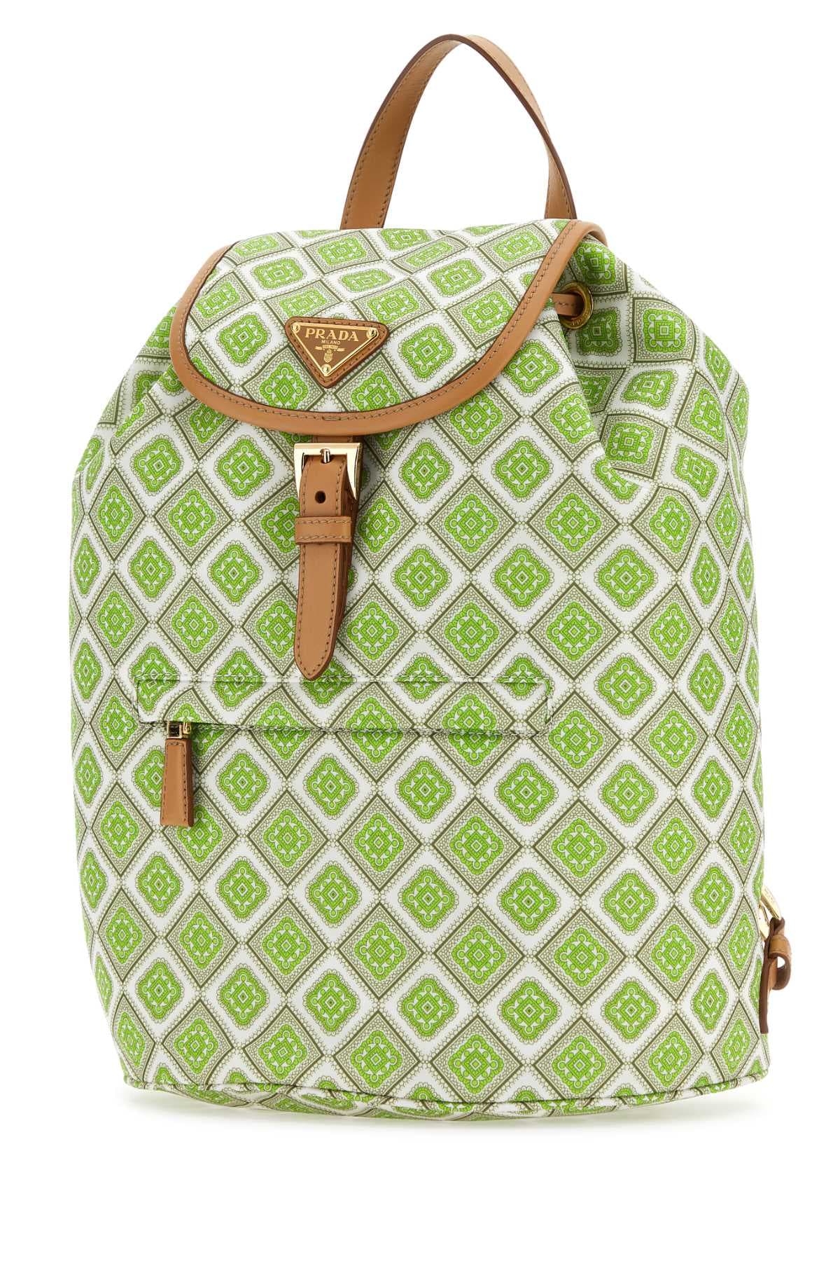 Printed Re-Nylon backpack - мініатюра 2