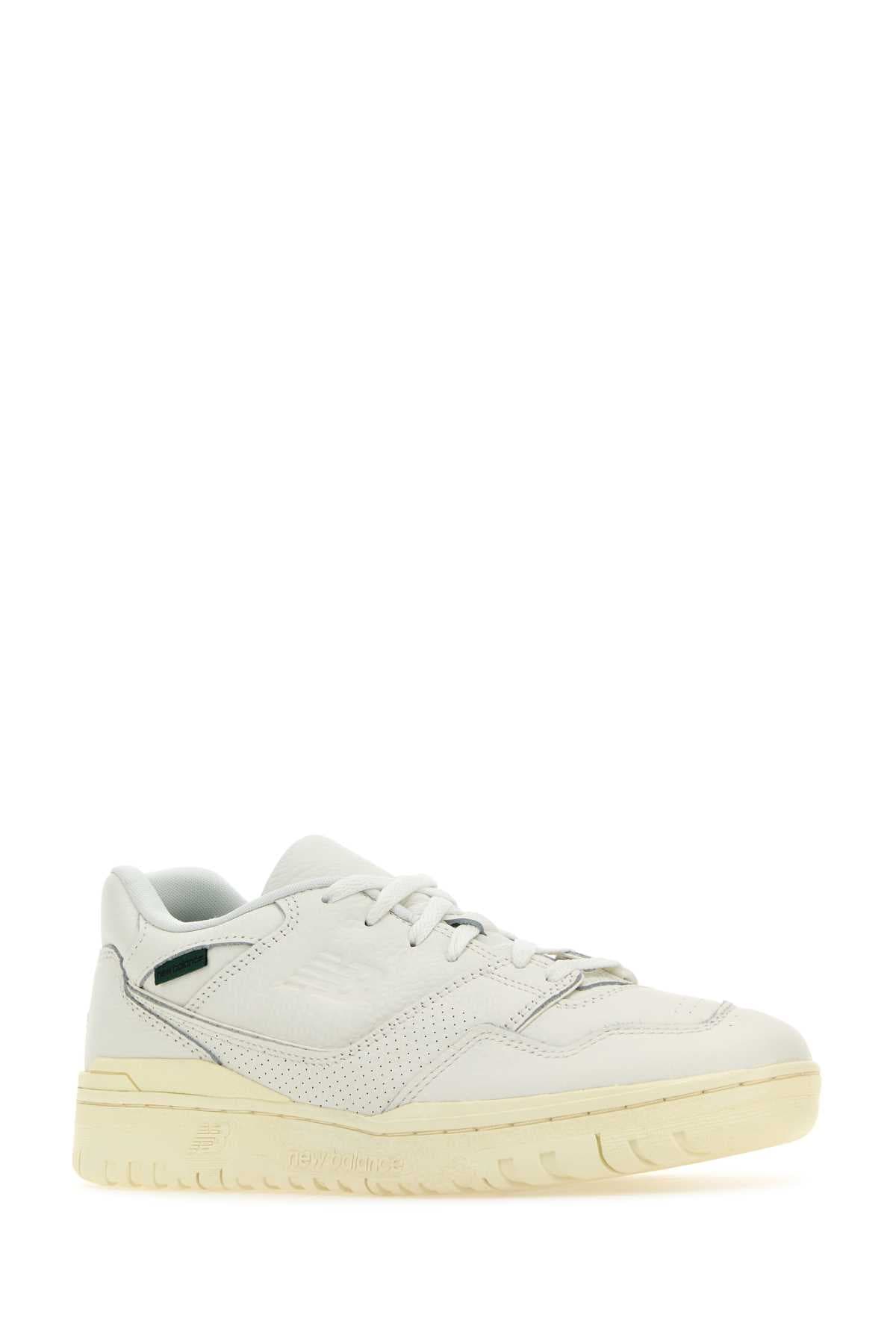White leather 550 sneakers - мініатюра 2