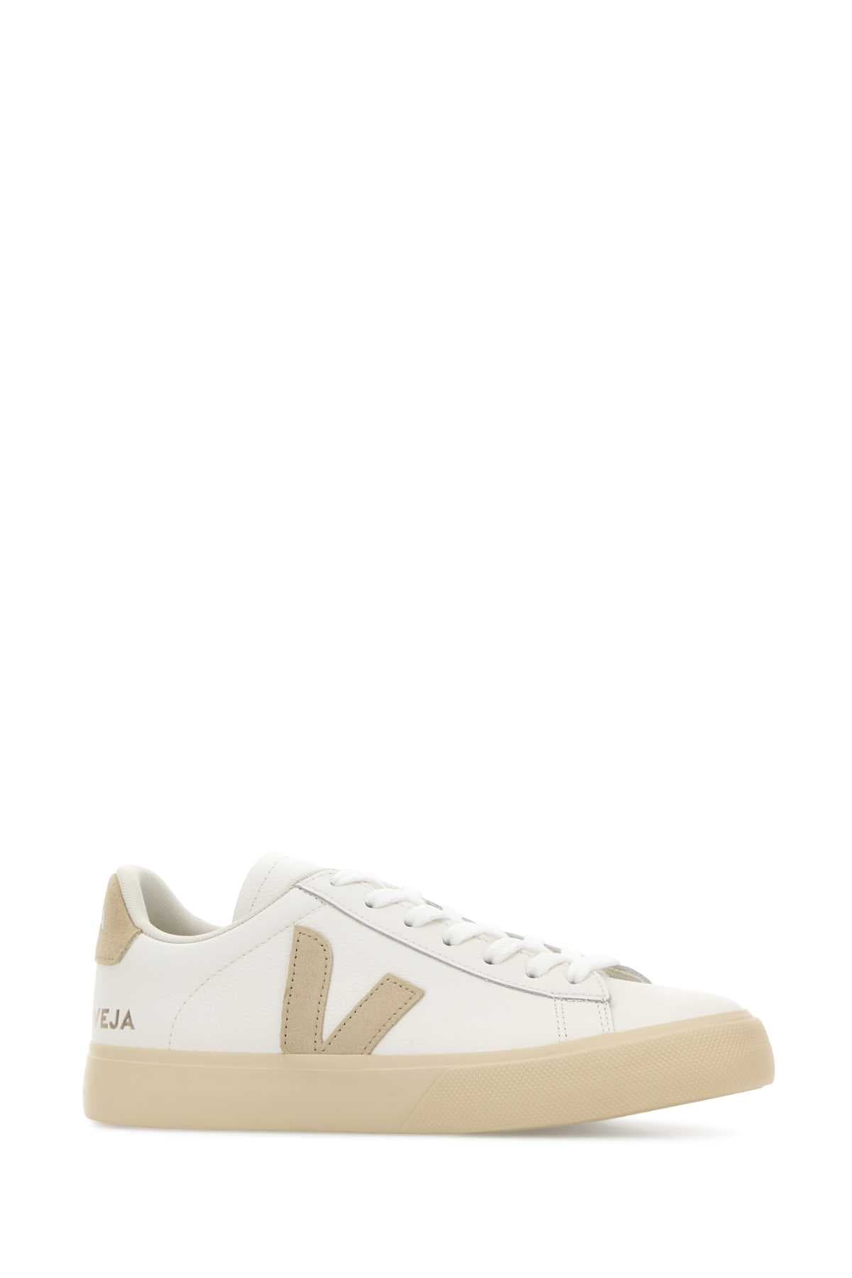 White chromefree leather Campo sneakers - мініатюра 2