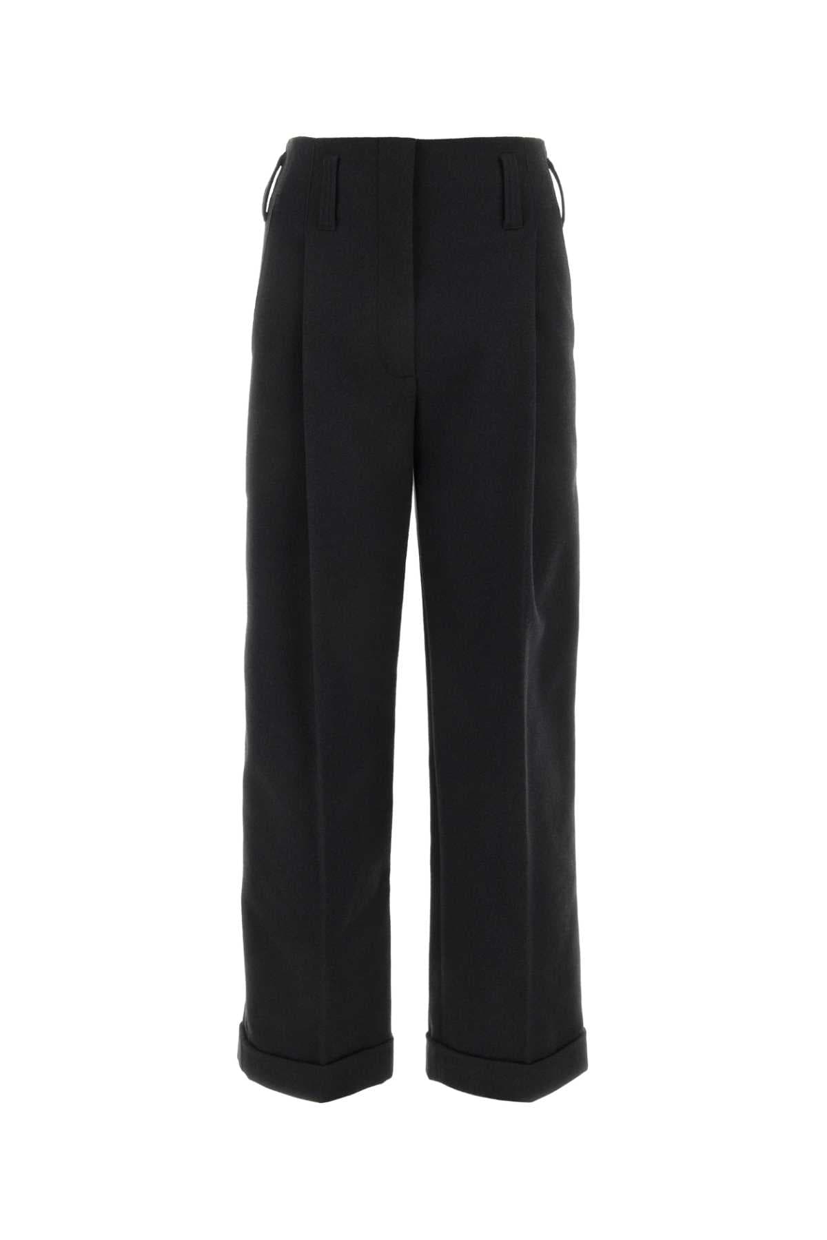 Charcoal polyester pant
