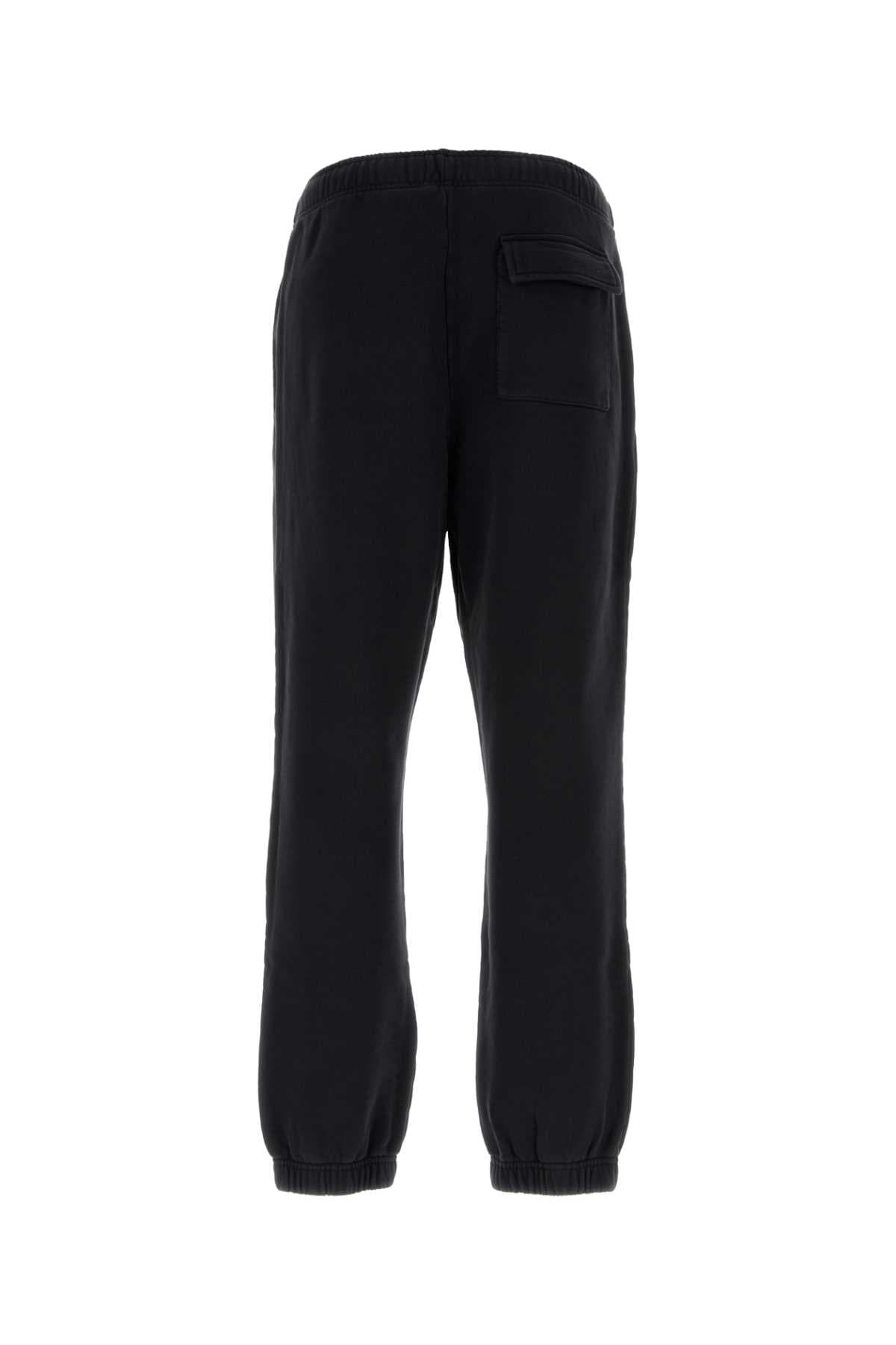 Black cotton joggers - мініатюра 2