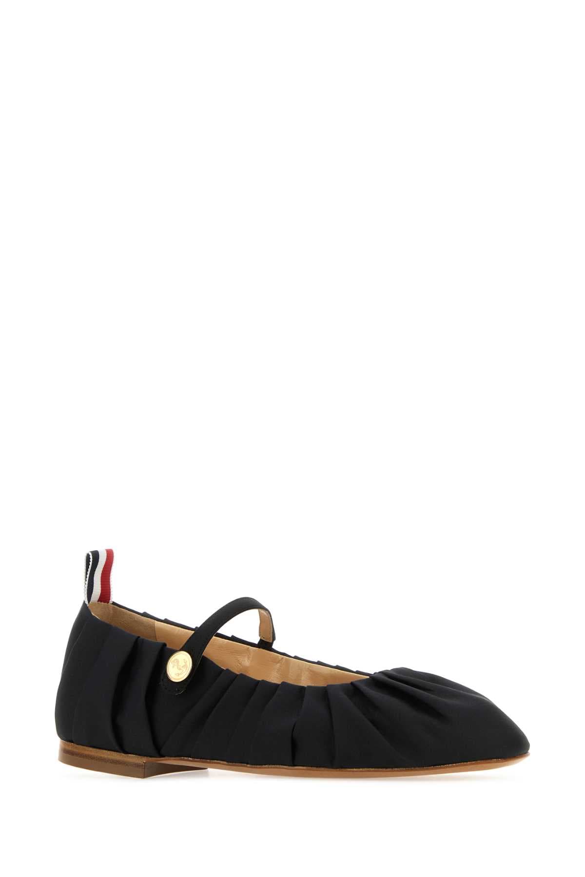 Black fabric John ballerinas - мініатюра 2
