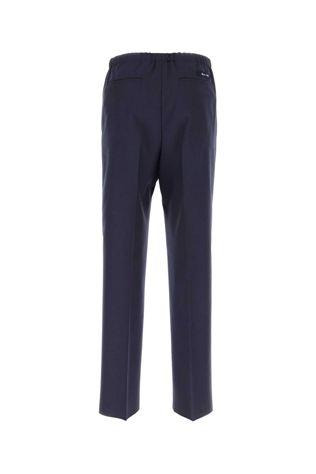 Blue wool pant - мініатюра 2