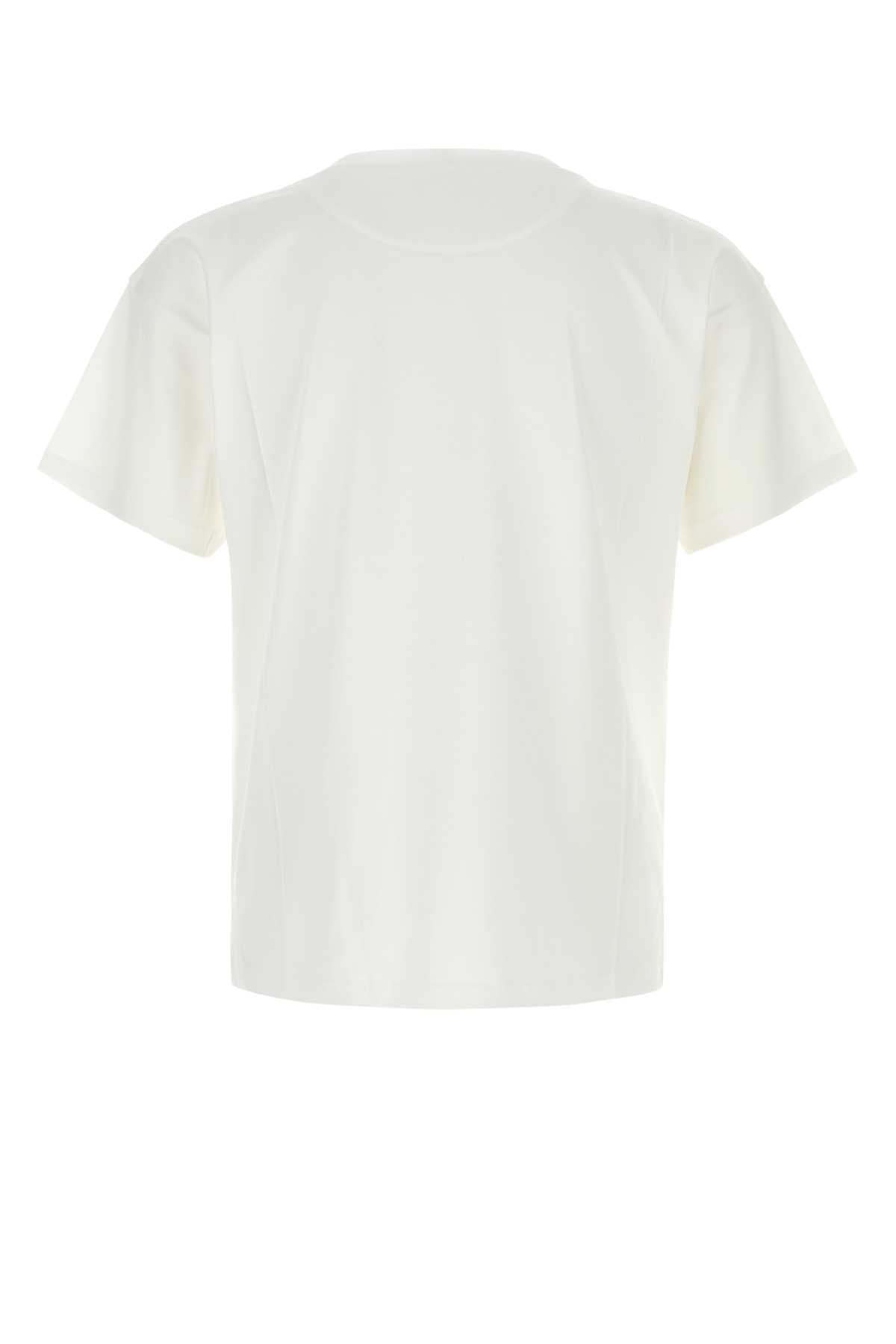 White cotton t-shirt - мініатюра 2