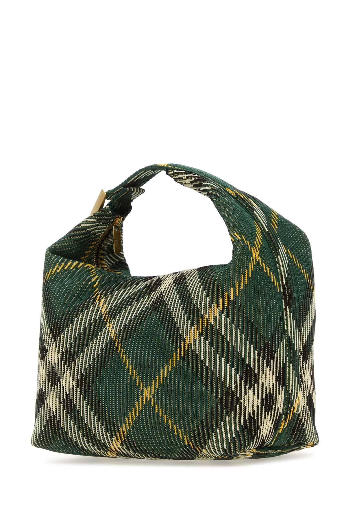 Embroidered nylon medium Peg handbag - мініатюра 2