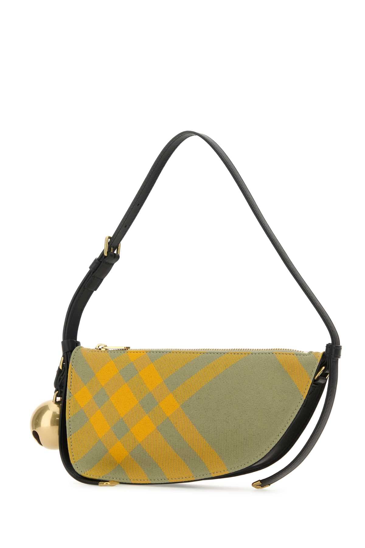 Embroidered canvas mini Shield shoulder bag - мініатюра 2