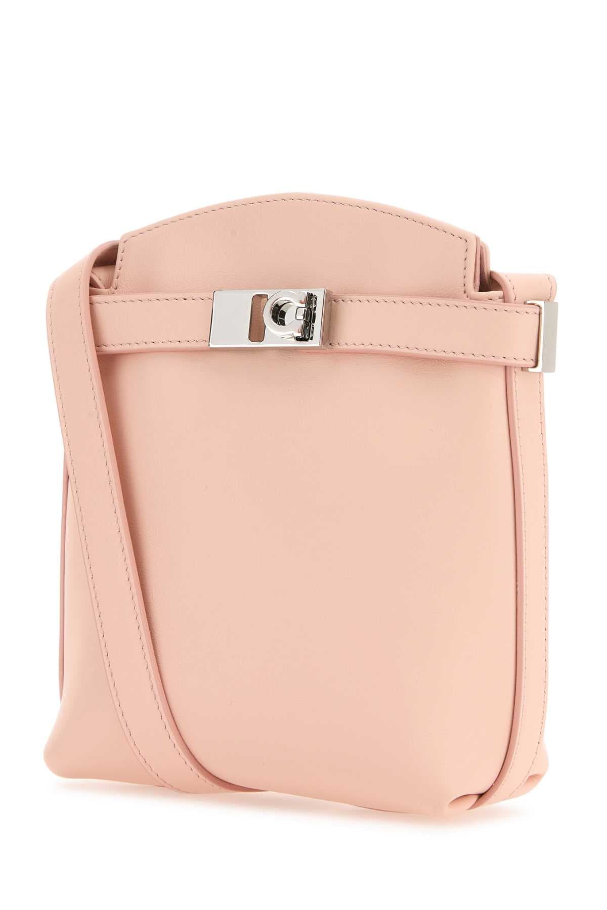 Pastel pink leather Gancini phone case - мініатюра 2
