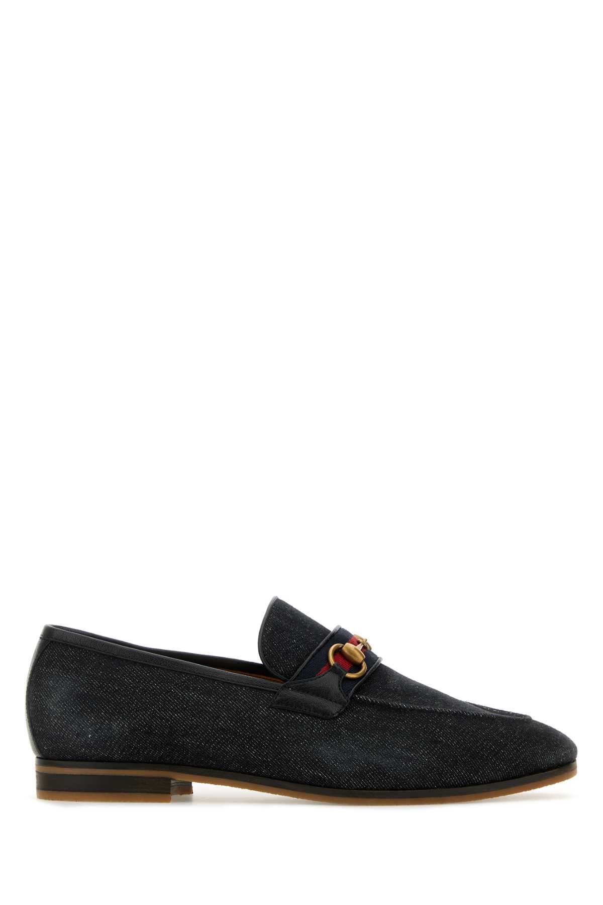 Denim loafers