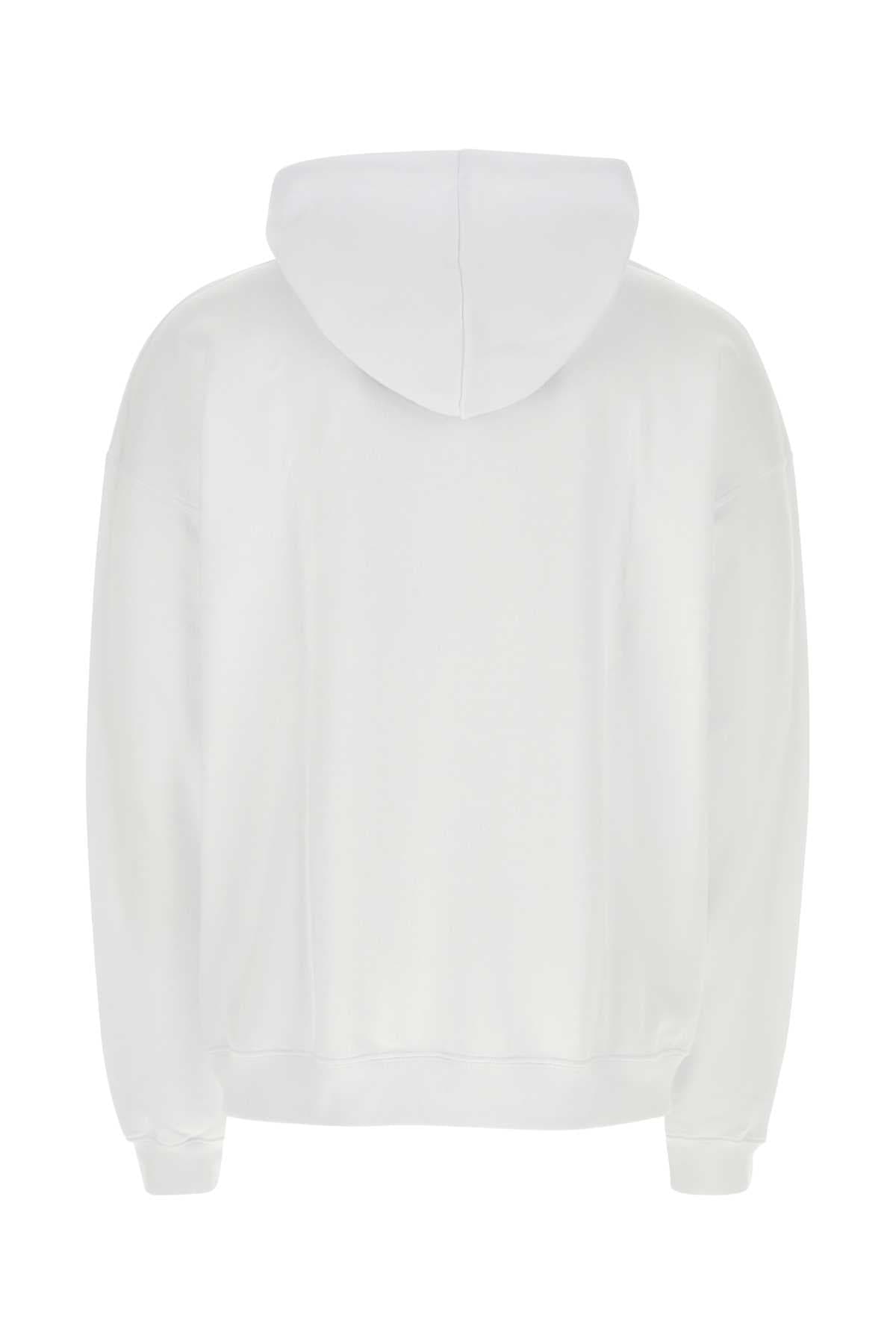 White cotton sweatshirt - мініатюра 2