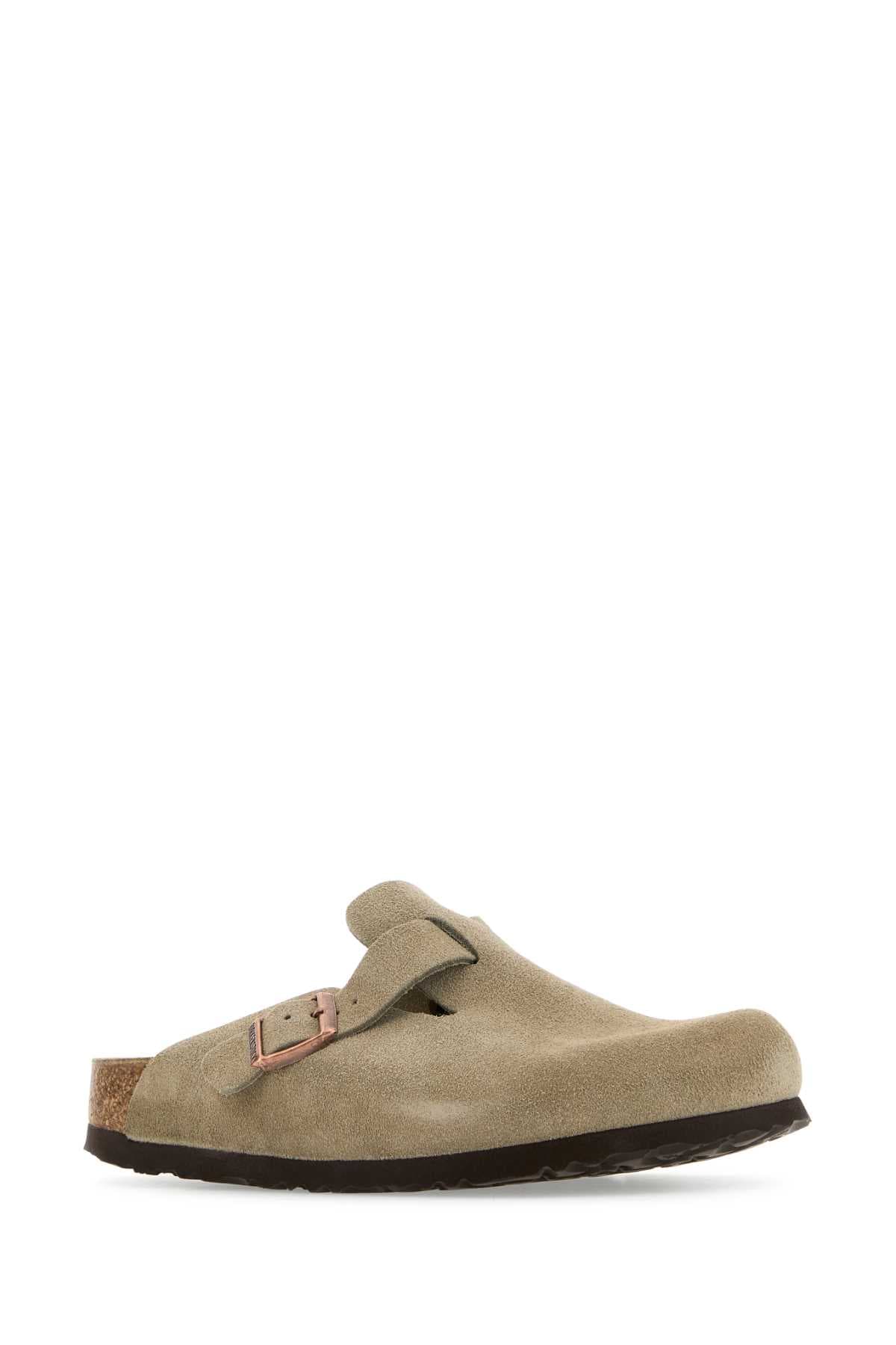 Dove grey suede Boston slippers - мініатюра 2
