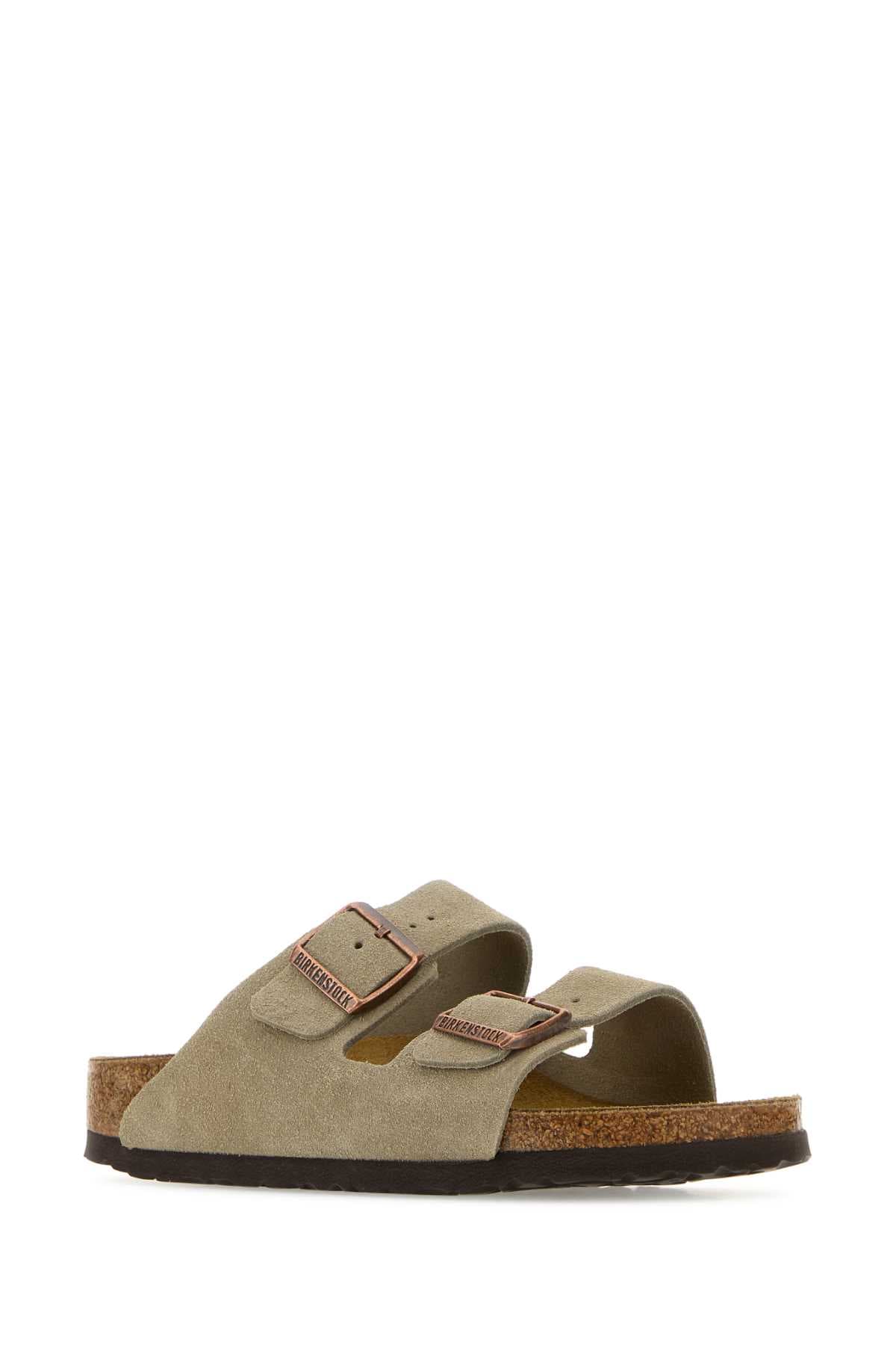 Grey suede Arizona slippers - мініатюра 2