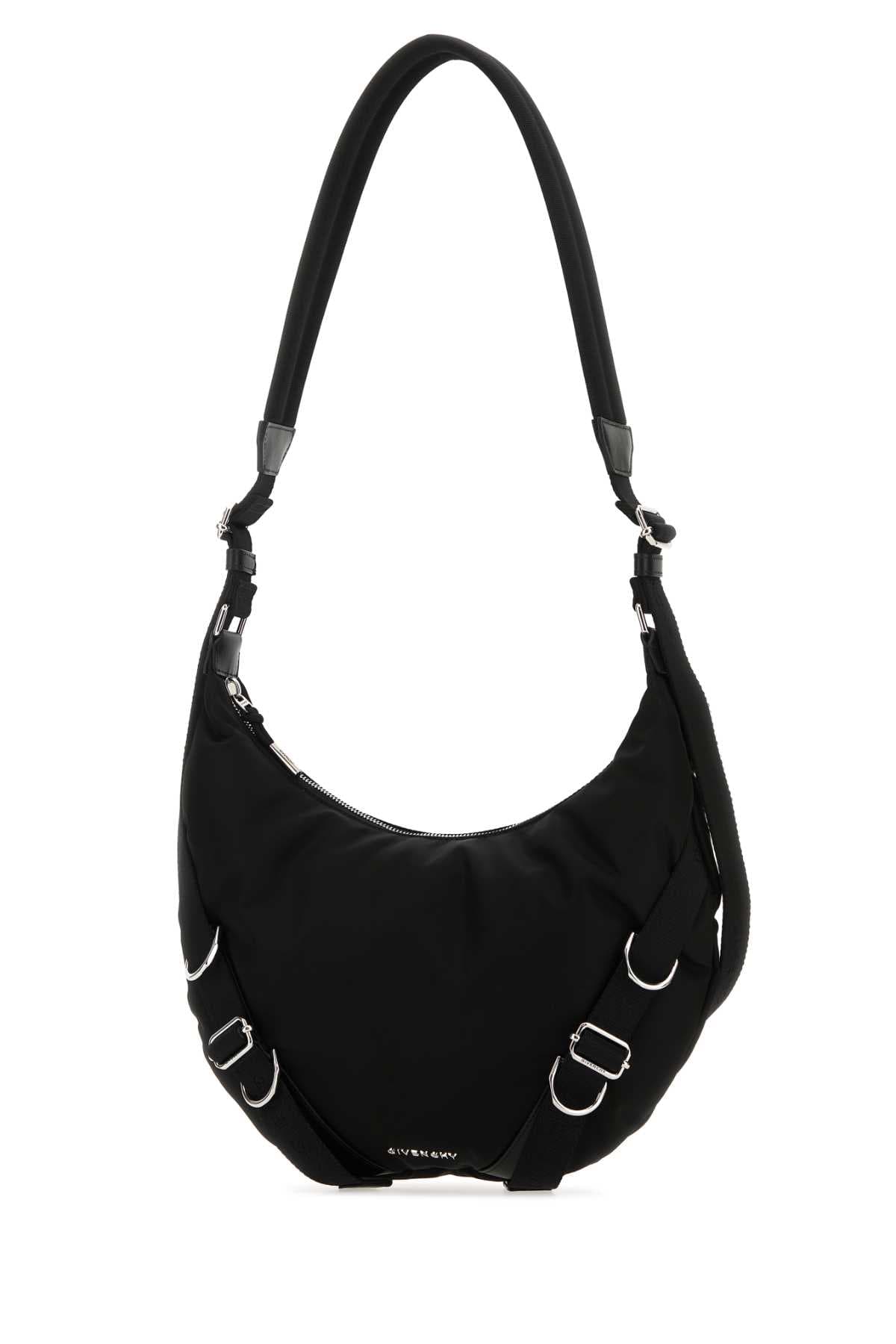 Black nylon blend Voyou crossbody bag - мініатюра 2