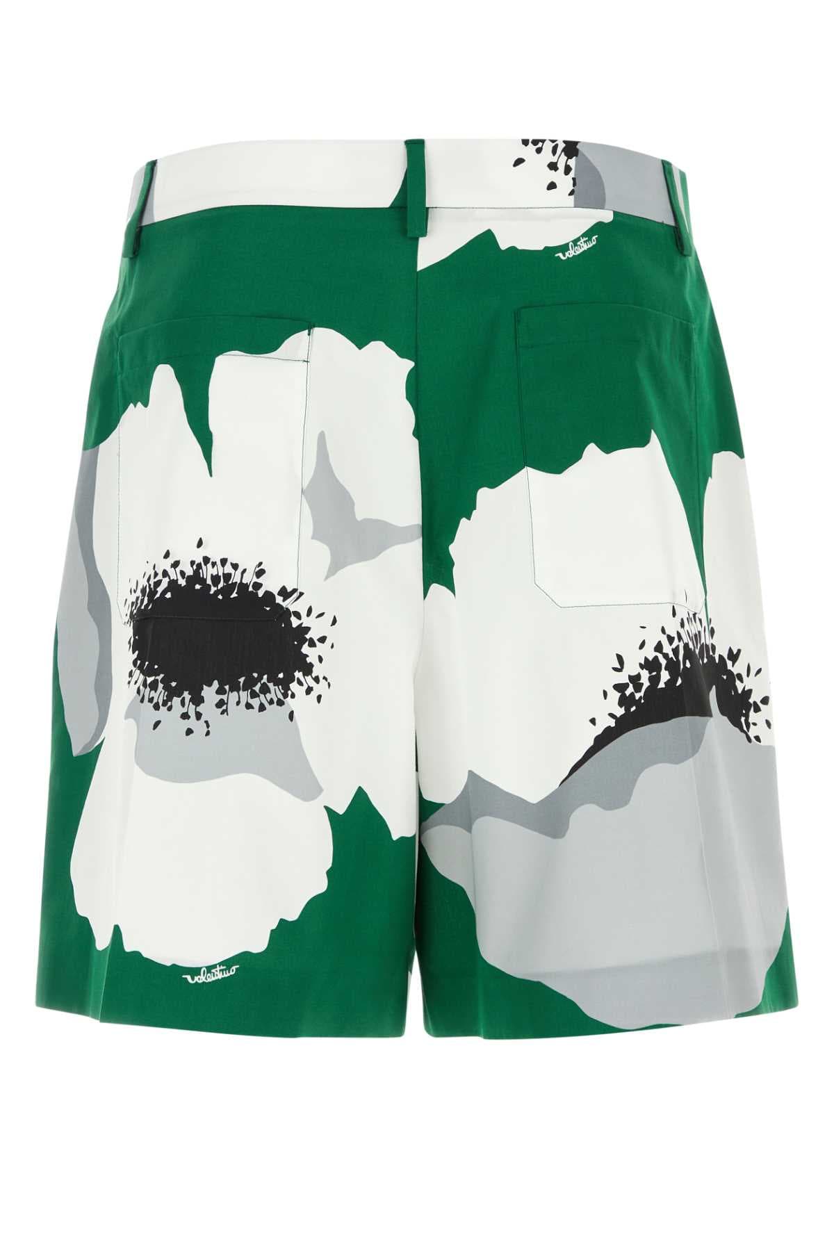 Printed cotton bermuda shorts - мініатюра 2
