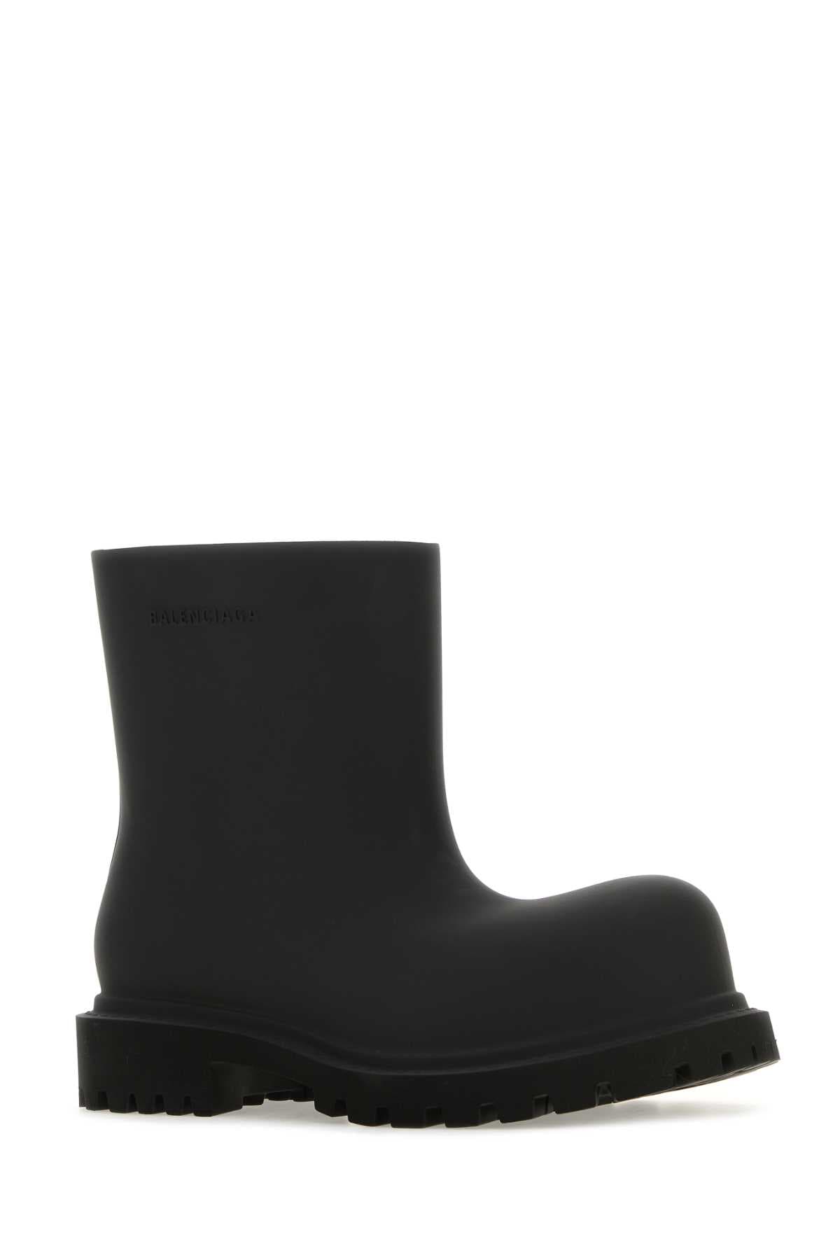 Black EVA Steroid ankle boots - мініатюра 2