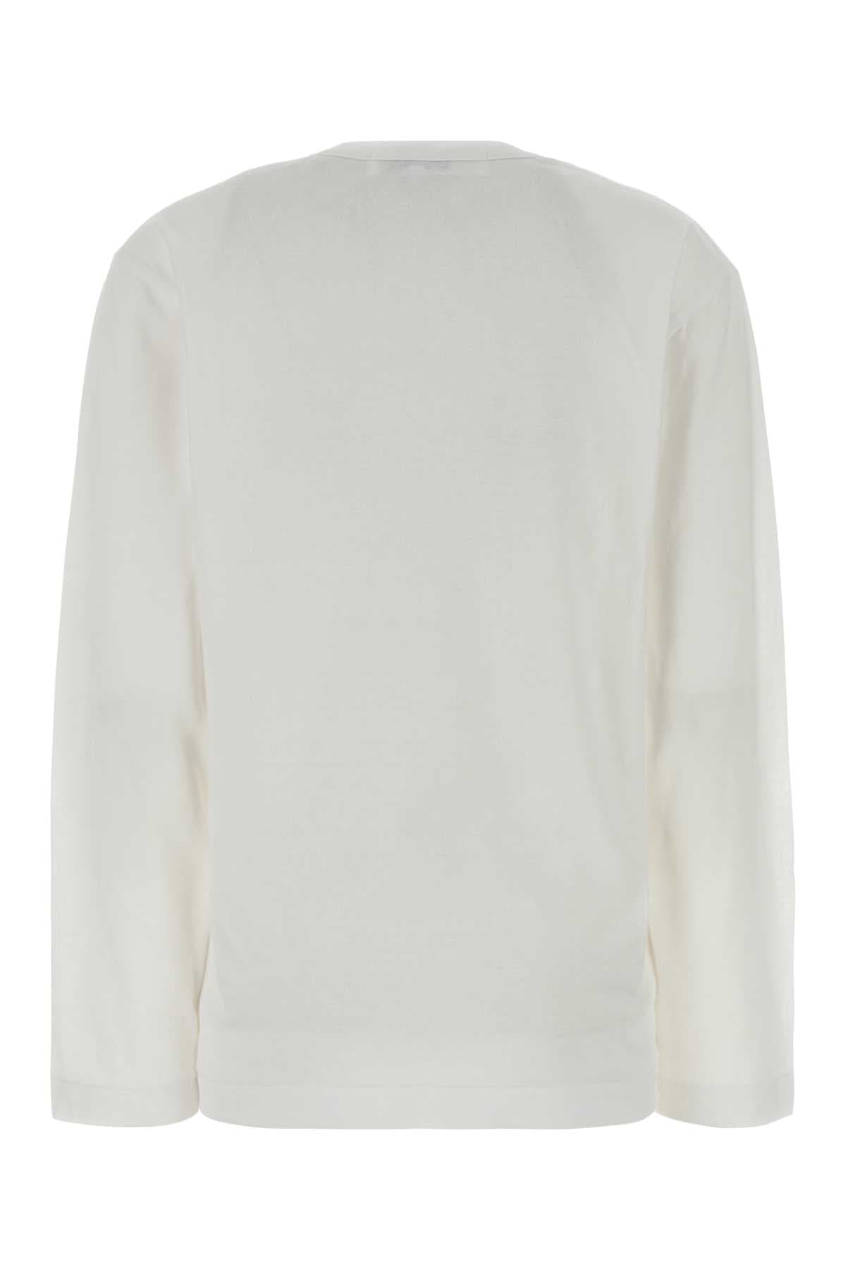 White cotton t-shirt - мініатюра 2