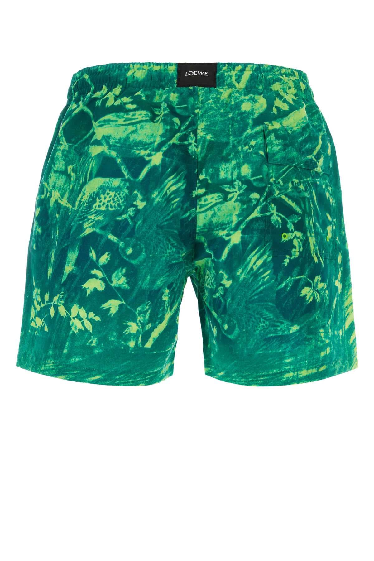 Printed polyester swimming shorts - мініатюра 2