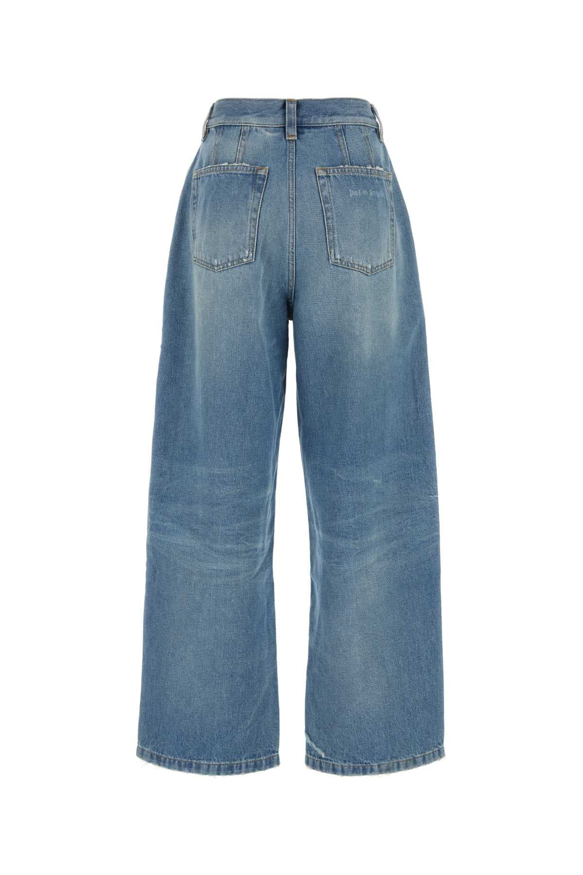 Denim wide-leg jeans - мініатюра 2