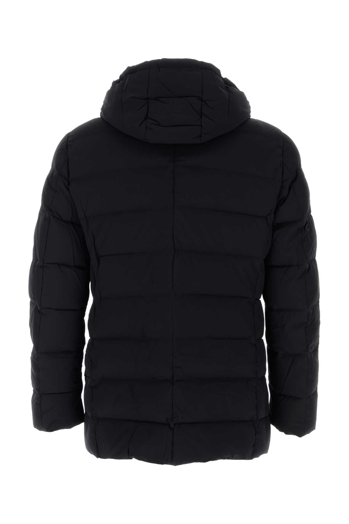 Midnight blue nylon blend Florio down jacket - мініатюра 2
