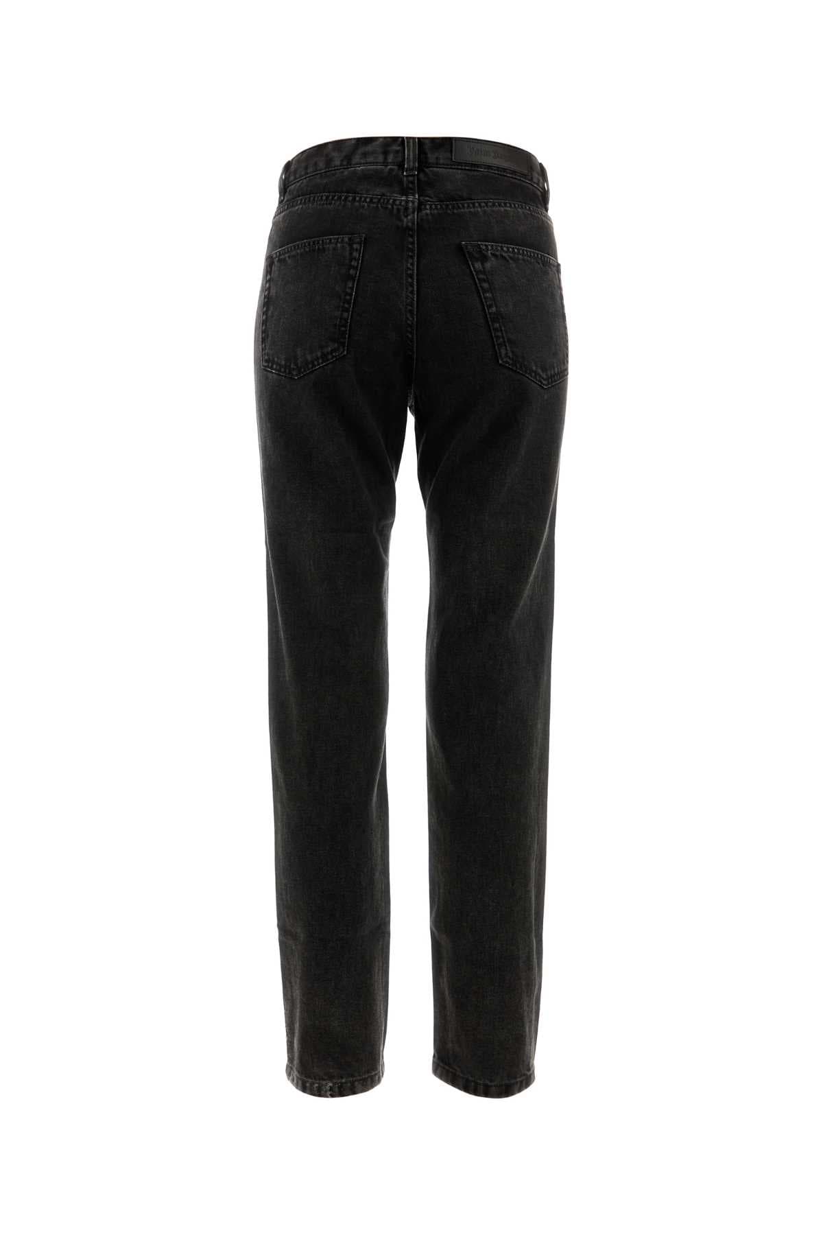 Black denim jeans - мініатюра 2