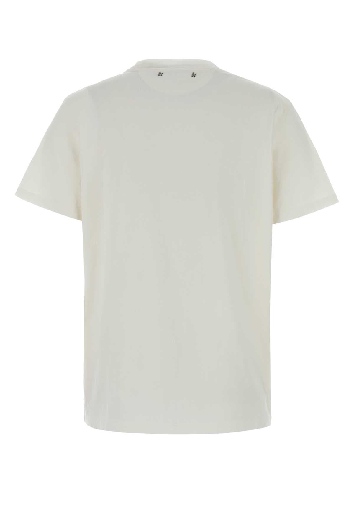 White cotton t-shirt - мініатюра 2
